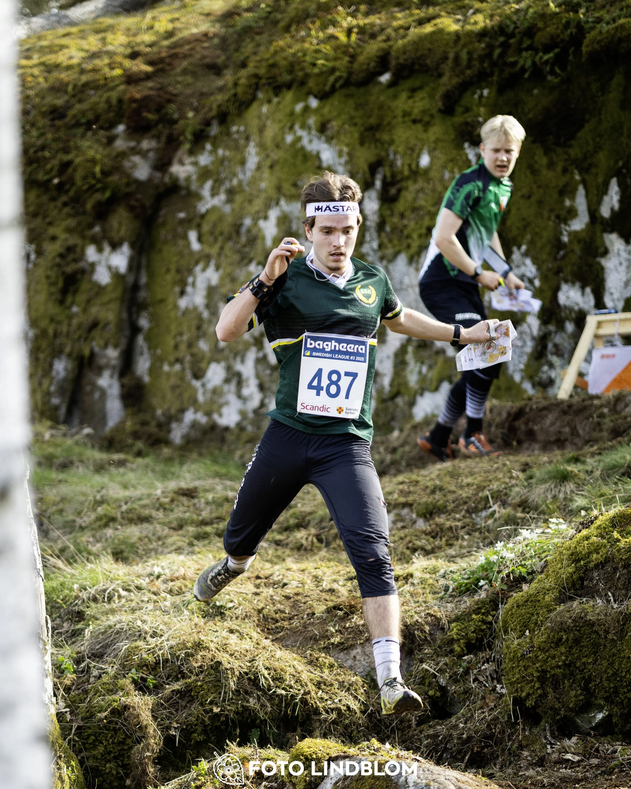 A picture from the third stage of the Swedish League orienteering competition