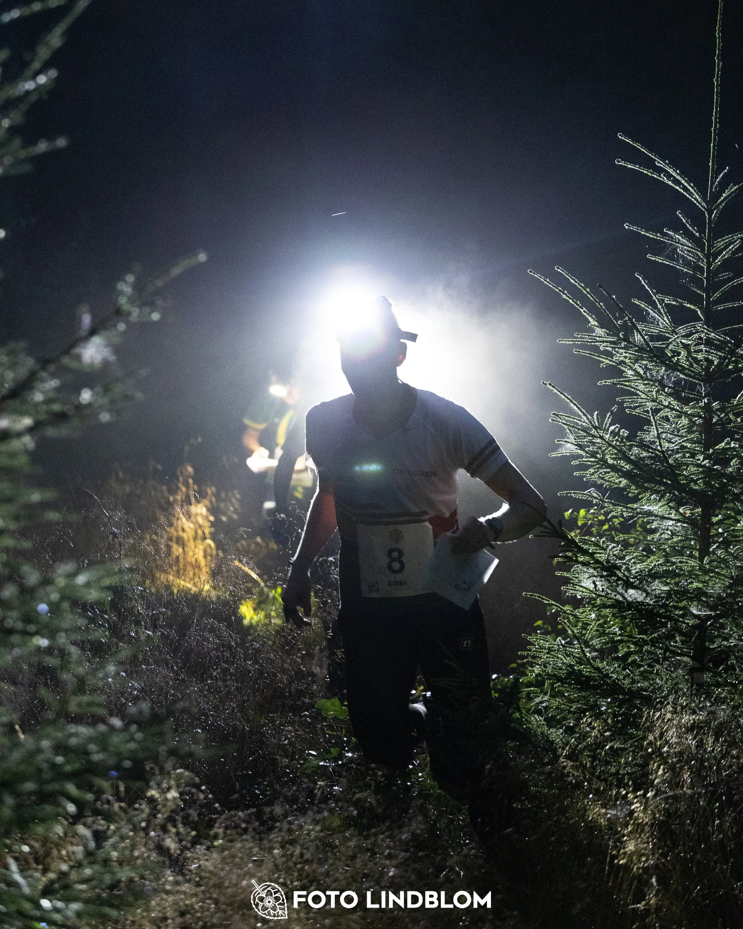 A picture from the youth 10 mila orienteering competition taken by Foto Lindblom