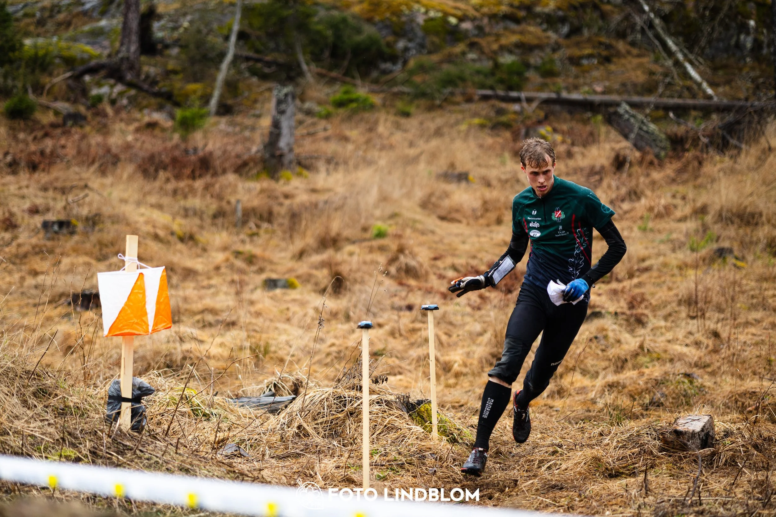 A photo from a middle distance orienteering event in Kolmården during the Swedish League 2026, captured by Foto Lindblom.