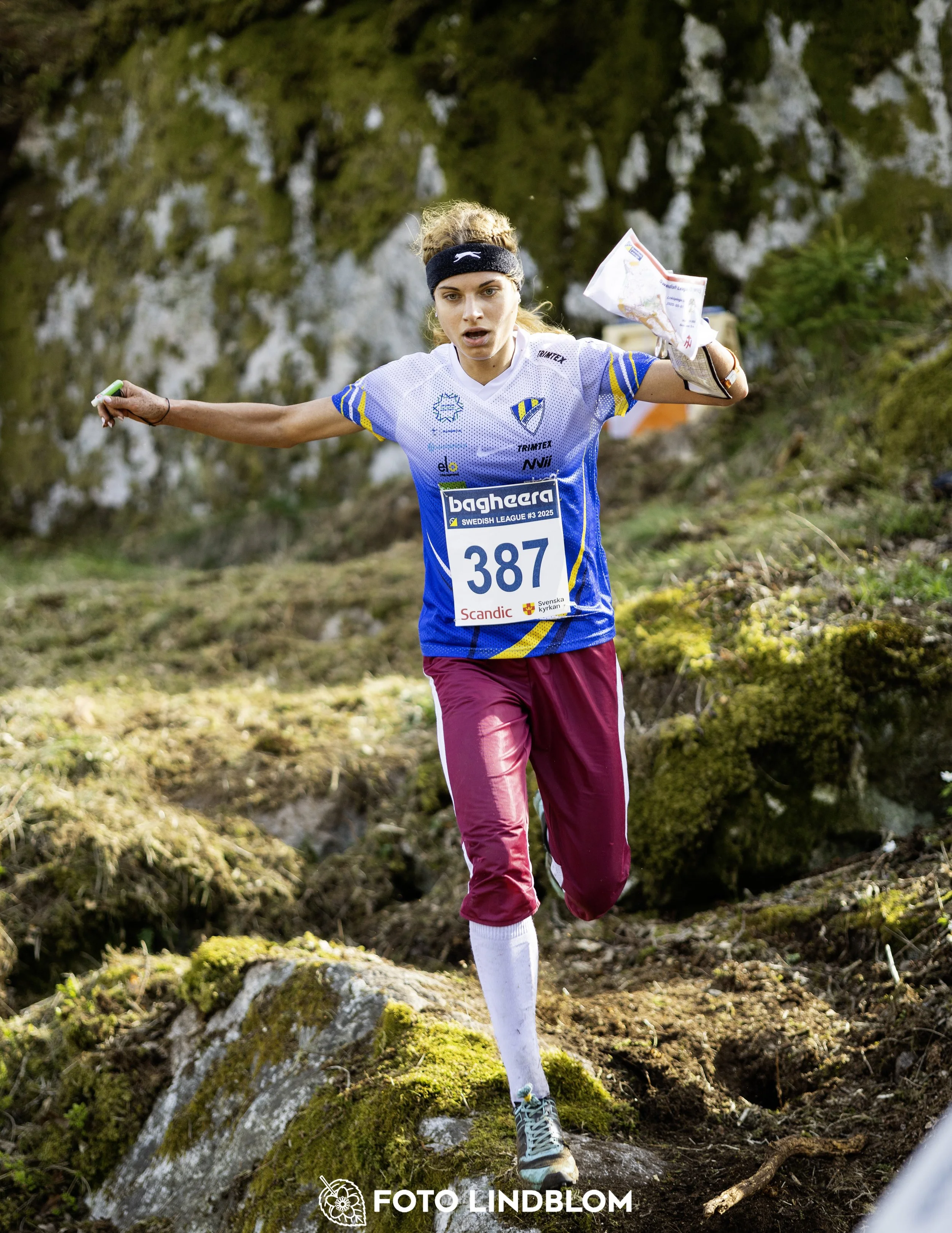 A picture from the third stage of the Swedish League orienteering competition