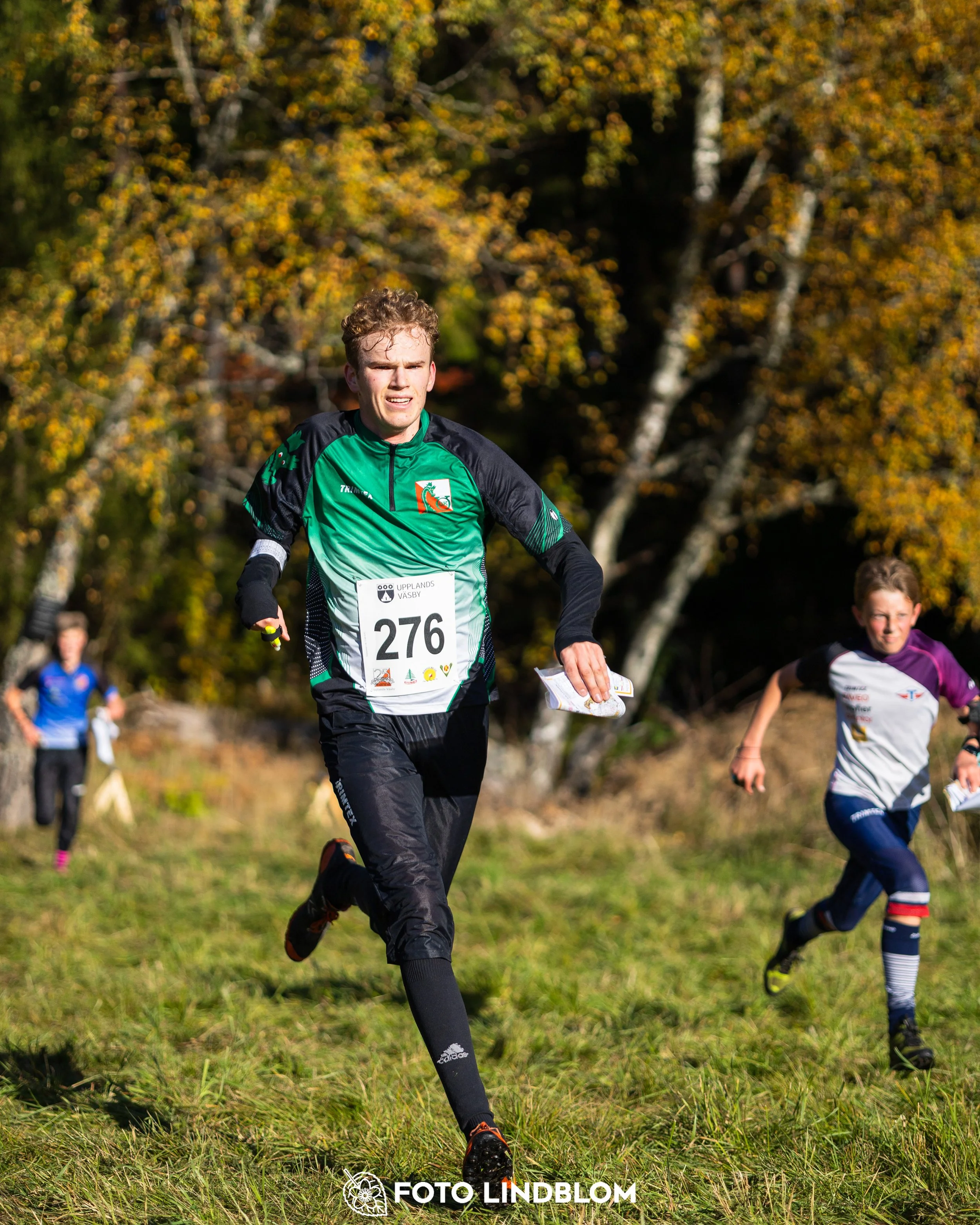 A picture from the 25-Manna orienteering event taken by Foto Lindblom