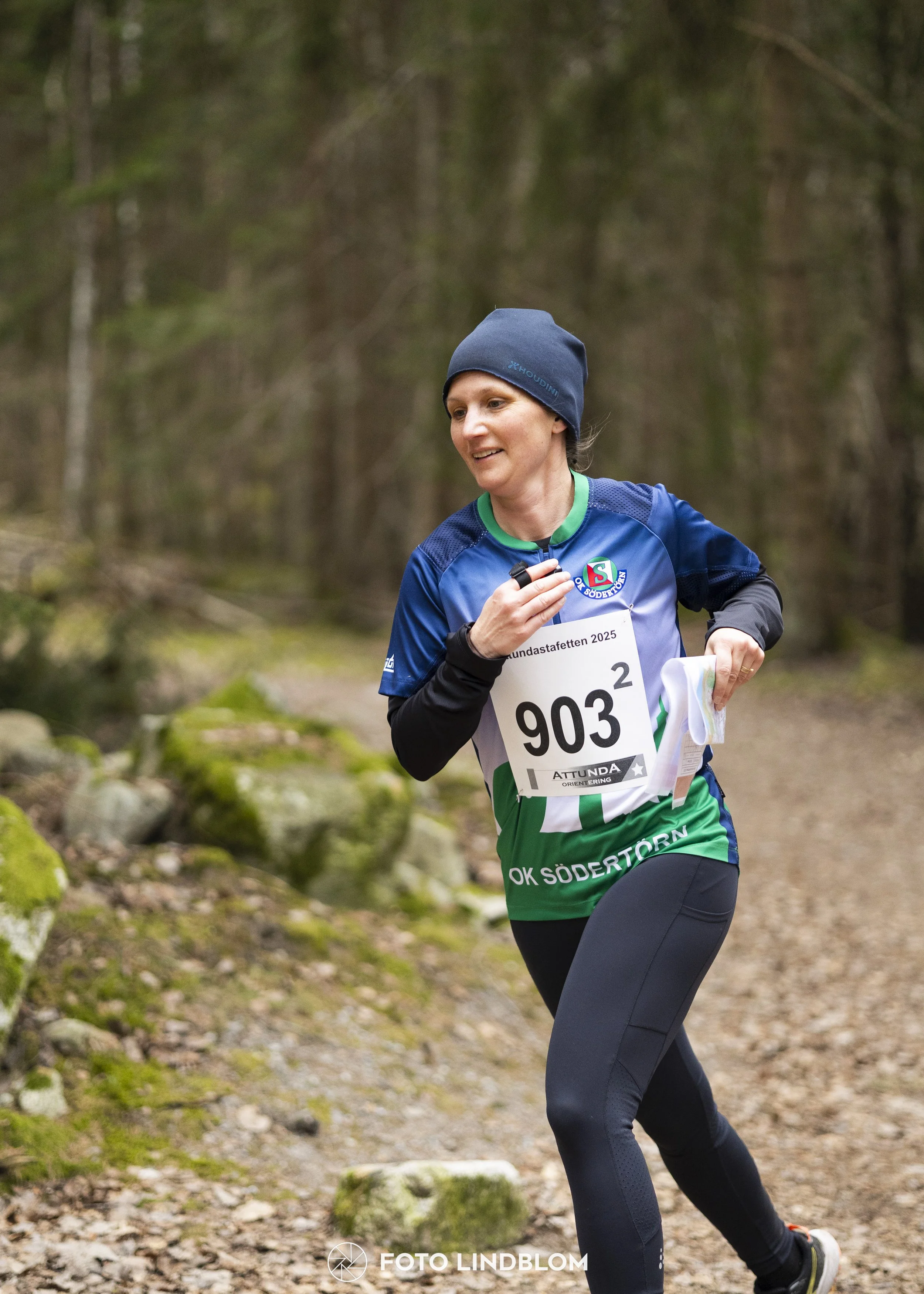 A picture from the orienteering relay competition "Attundastafetten"