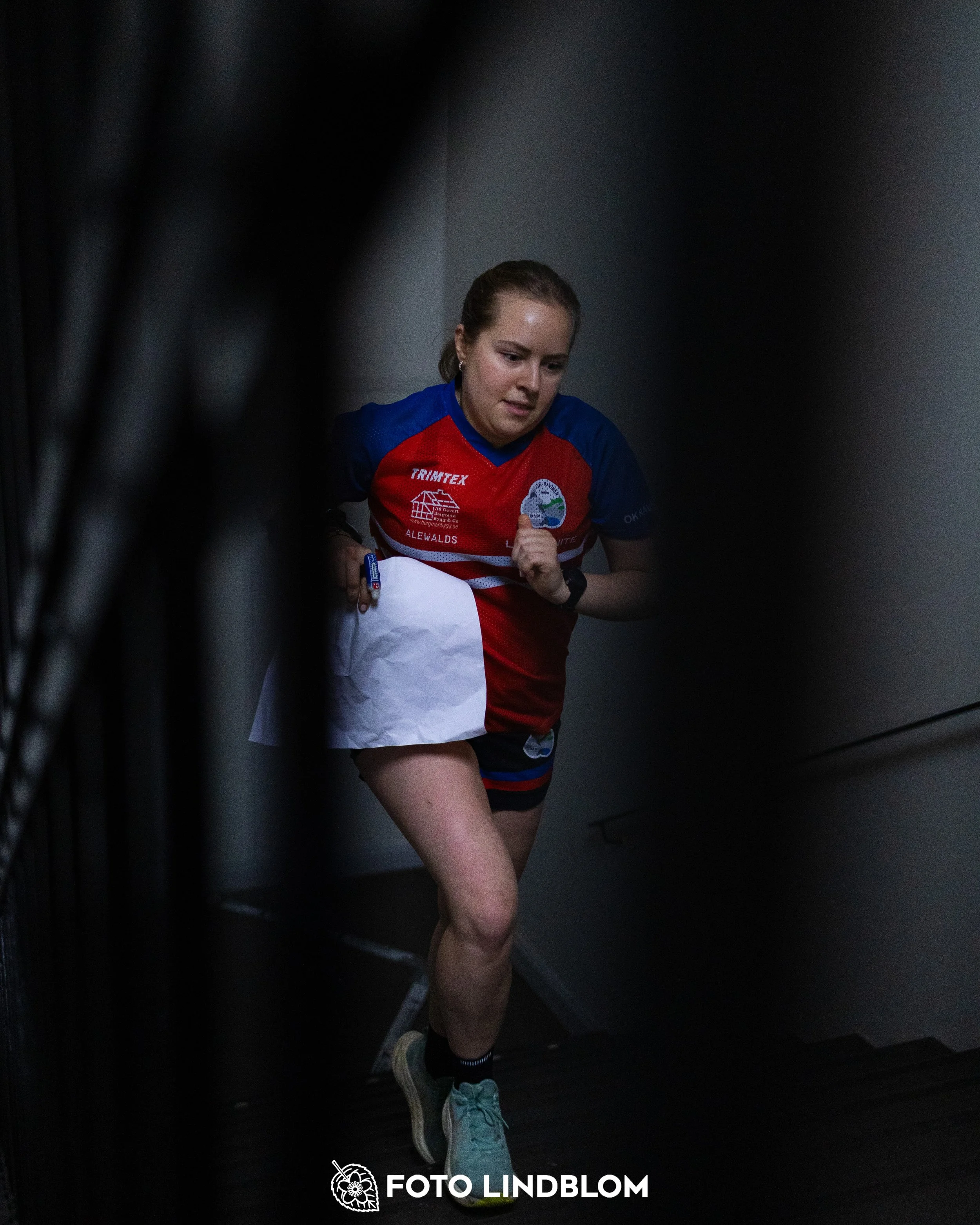 A picture from the indoor orienteering event Viken Indoor taken by Foto Lindblom