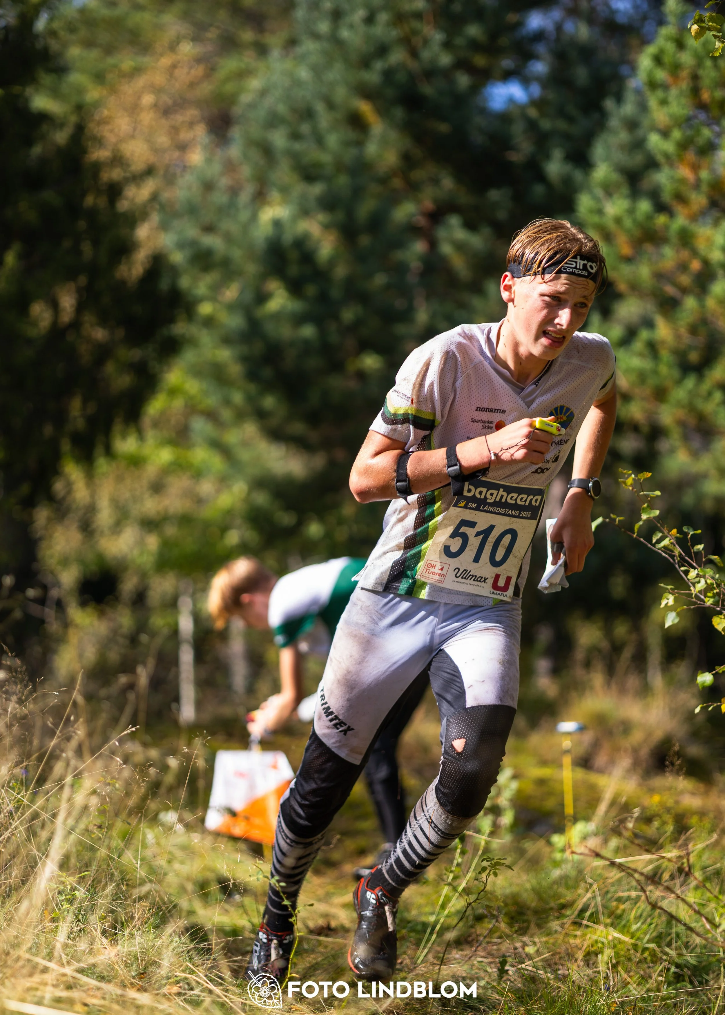 A picture from the Swedish national championship in long distance orienteering and Swedish league race taken by Foto Lindblom