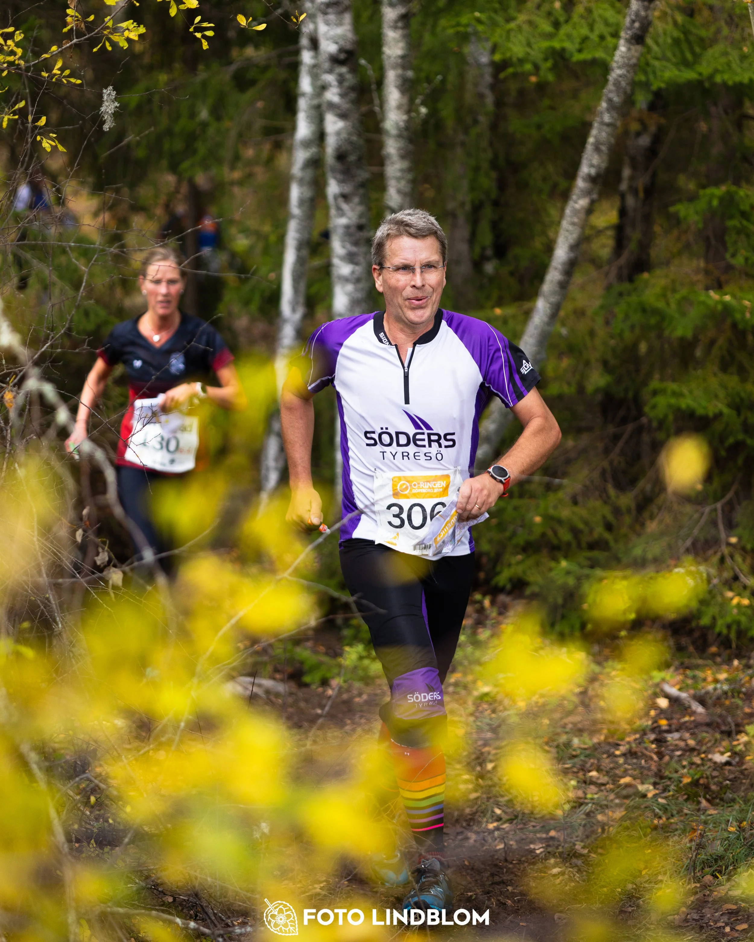 A picture from the 25-Manna orienteering event taken by Foto Lindblom