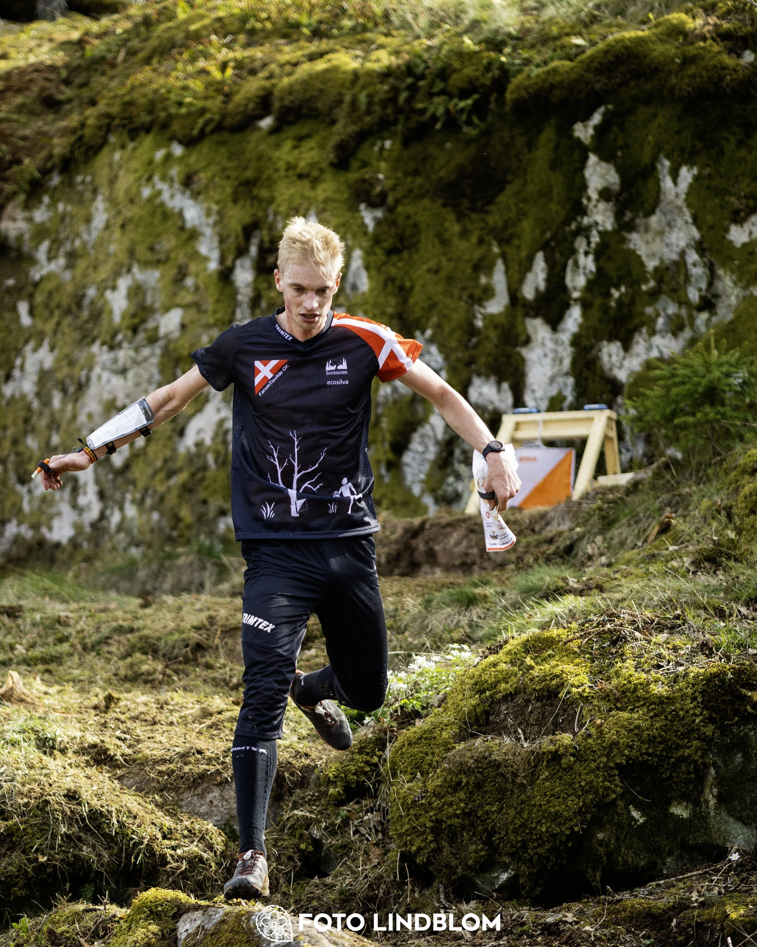 A picture from the third stage of the Swedish League orienteering competition