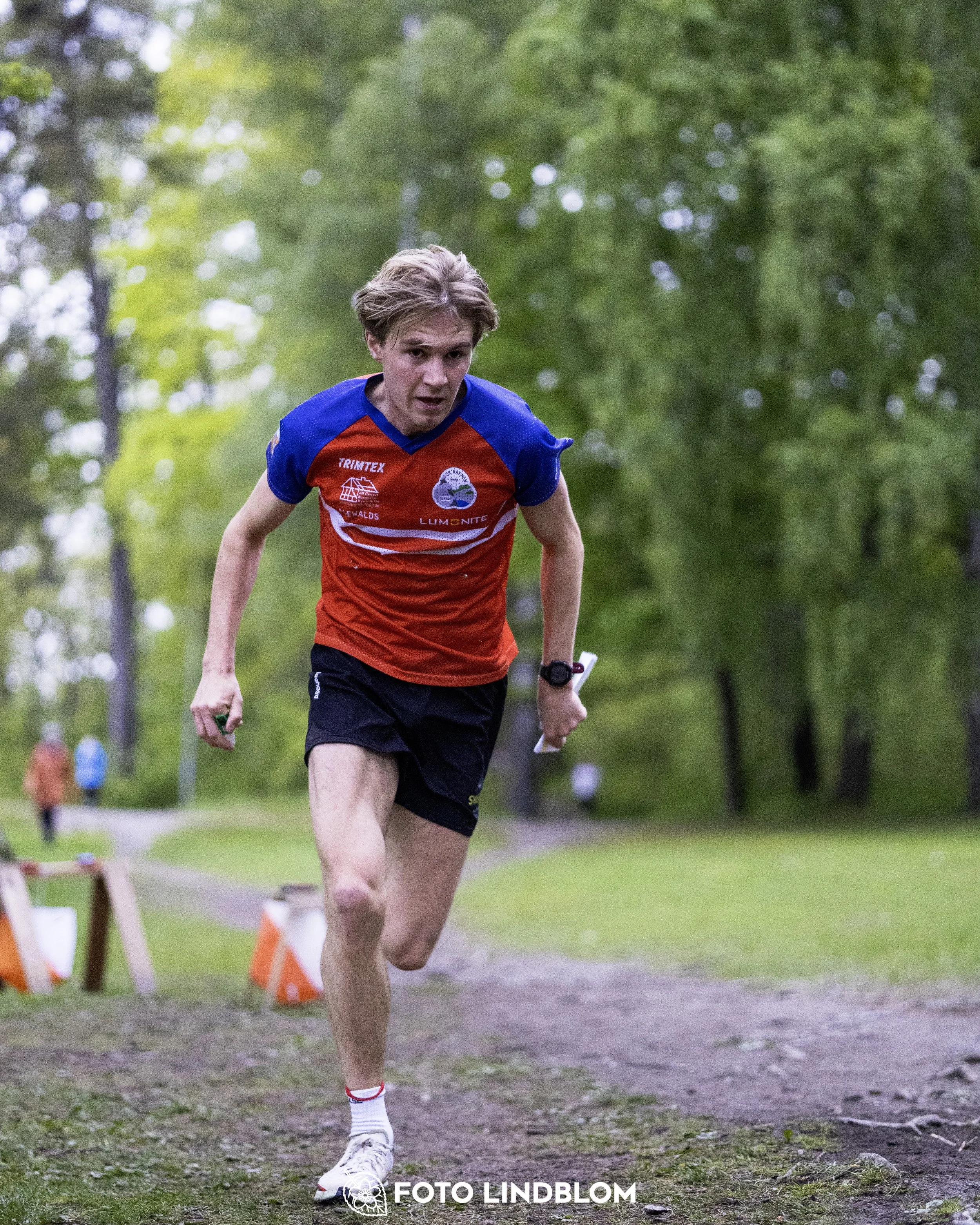 A picture from the secund stage of the Stockholm City Cup sprint orienteering competition