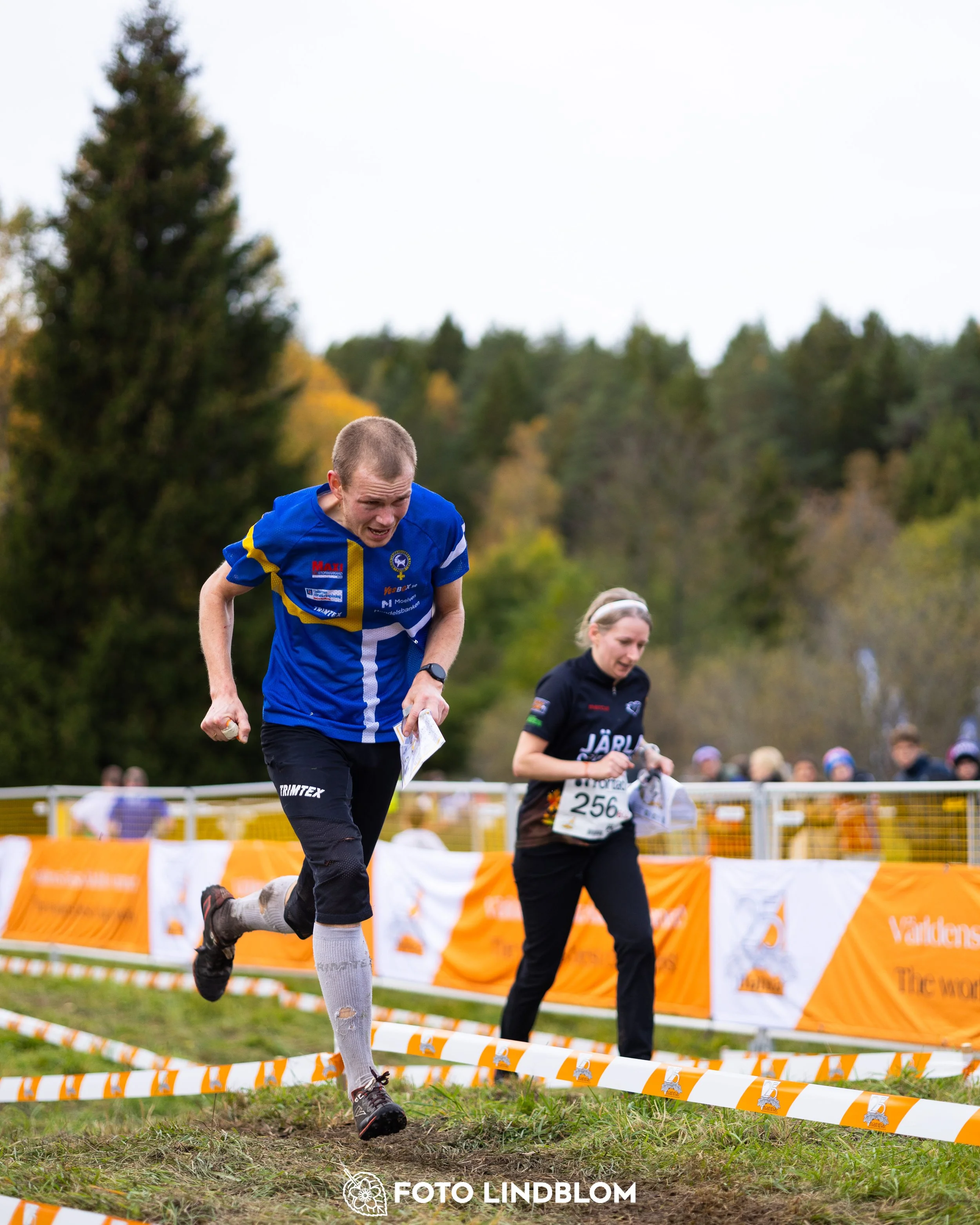 A picture from the 25-Manna orienteering event taken by Foto Lindblom