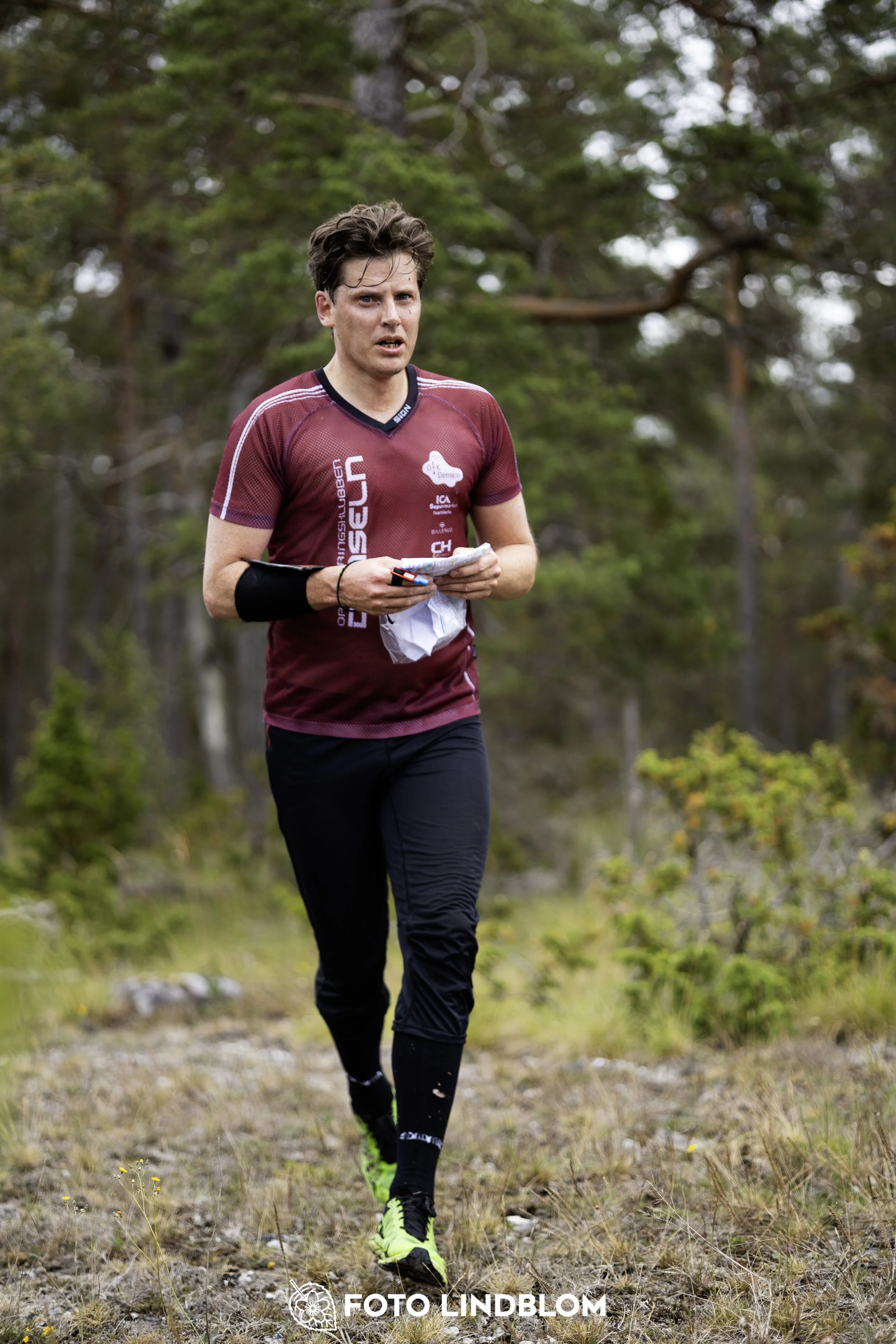 A picture from the Gotlands 2-Dagars orienteering competition