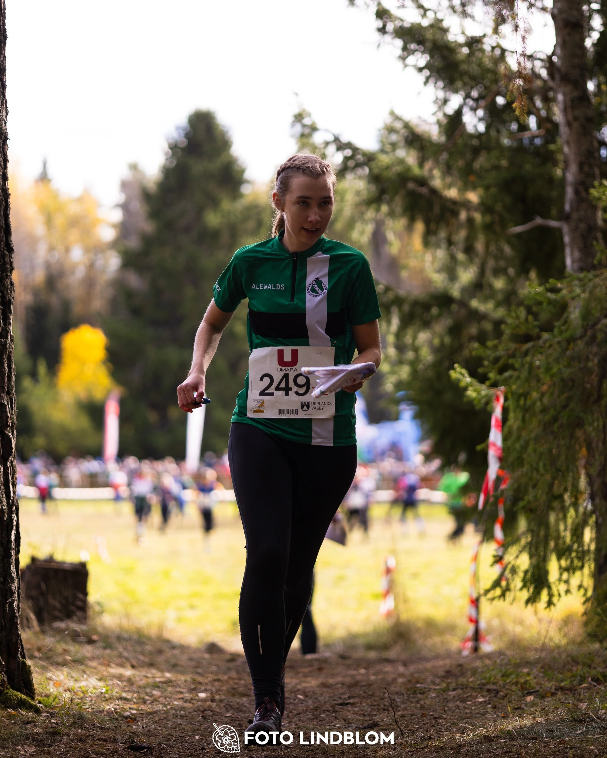 A picture from the 25-Manna orienteering event taken by Foto Lindblom