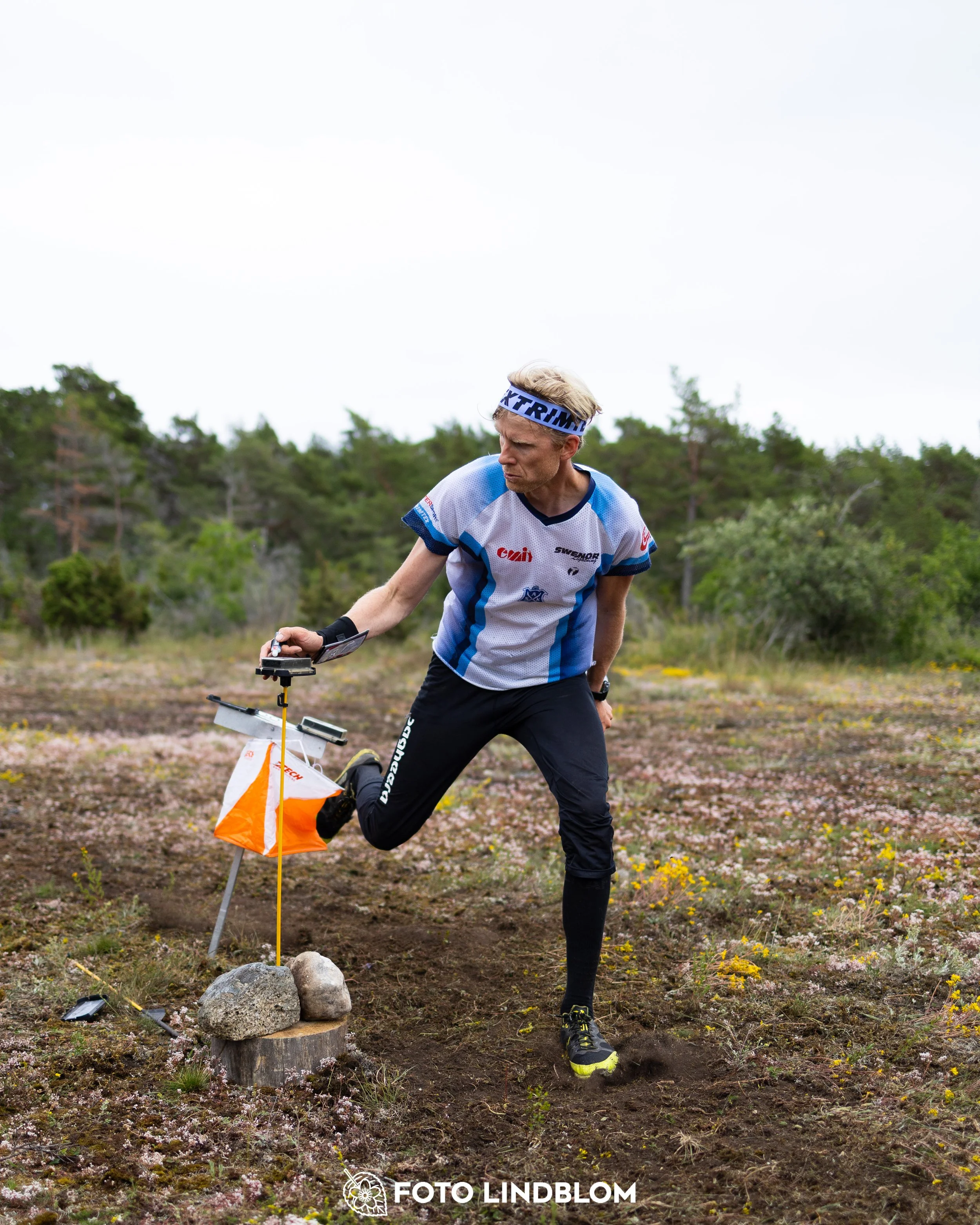 A picture from the Gotlands 3-Dagars orienteering competition
