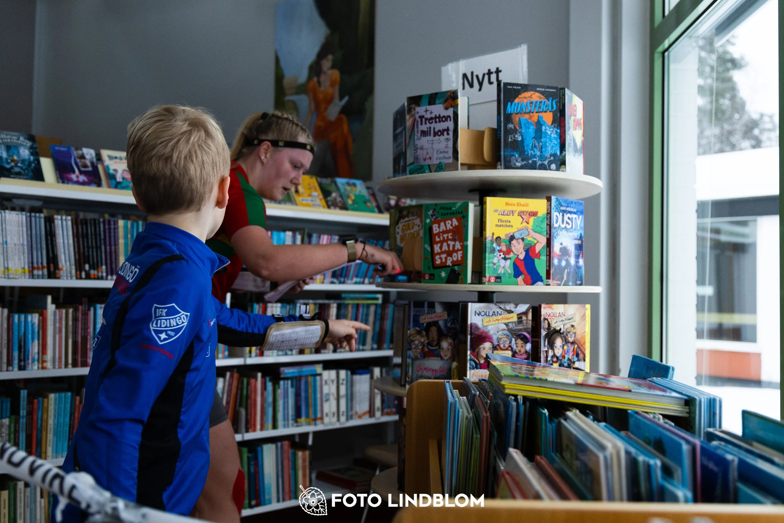 A picture from the indoor orienteering event Viken Indoor taken by Foto Lindblom