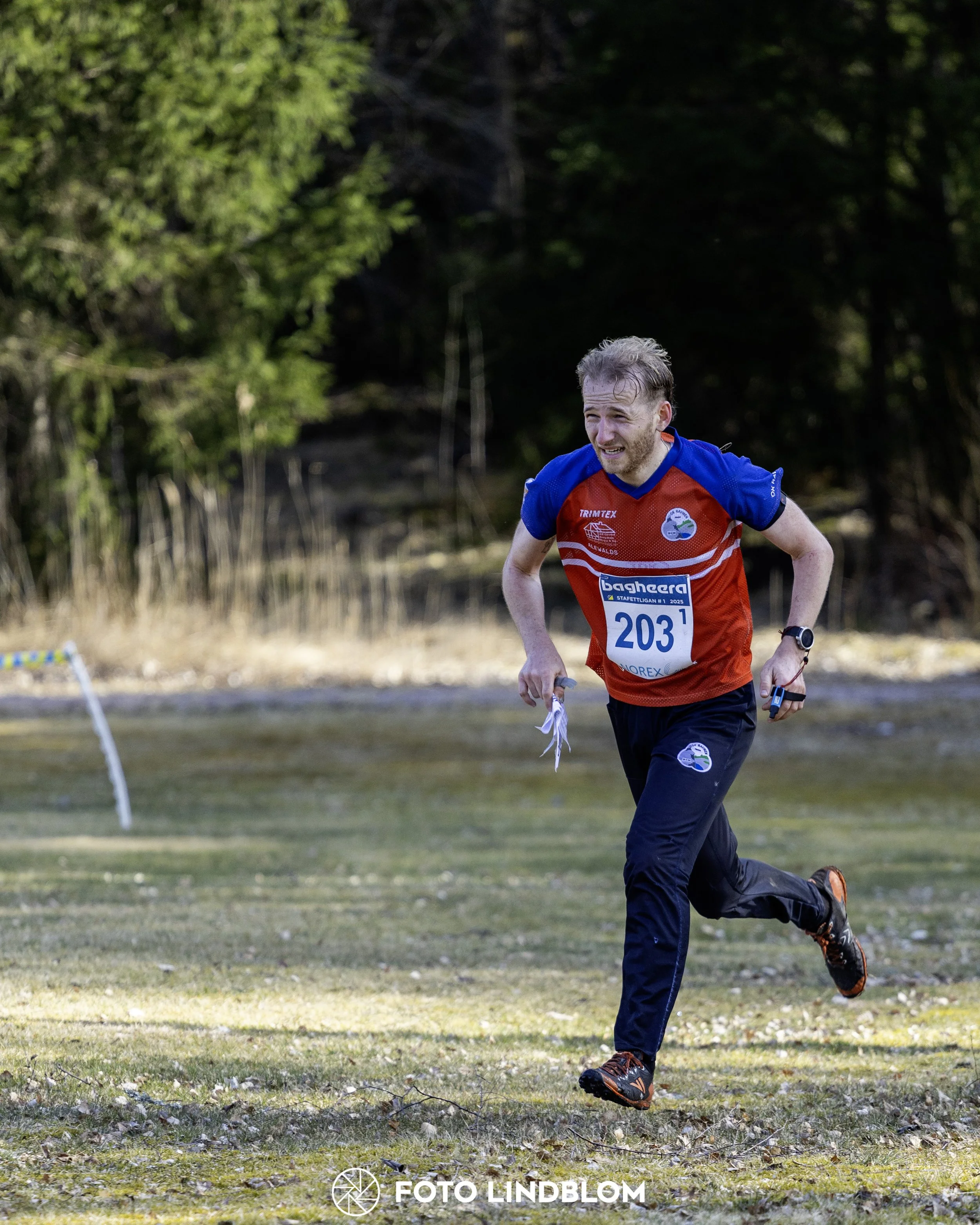 A picture from the orienteering relay competition "Måsen Staffeten"