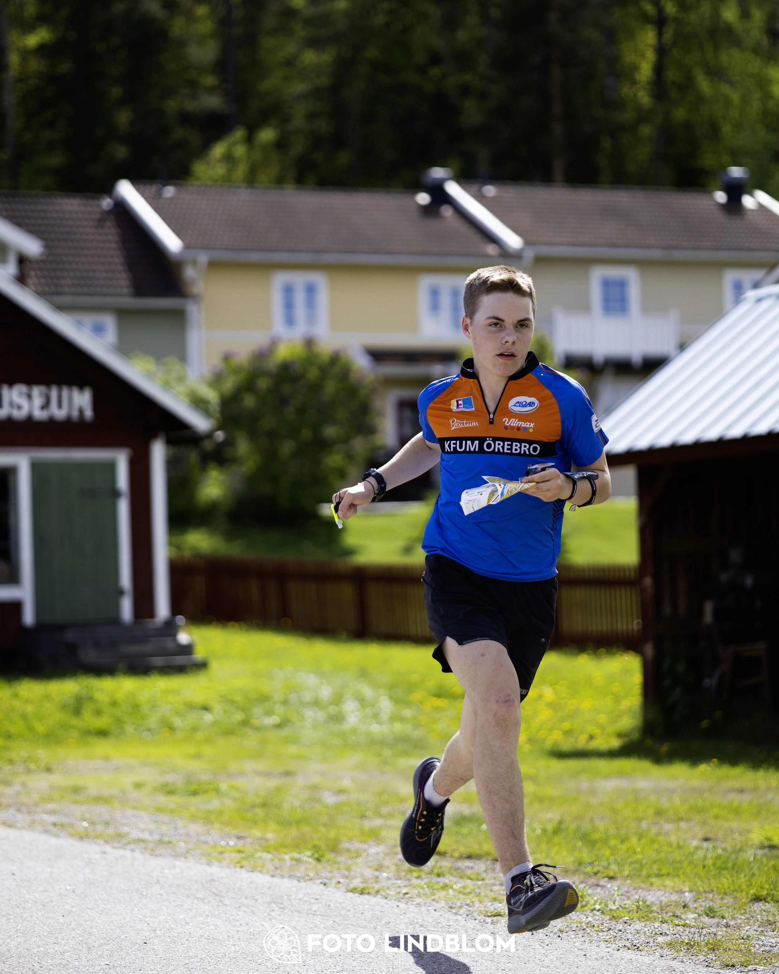 A picture from the fifth stage of the Swedish League orienteering competition