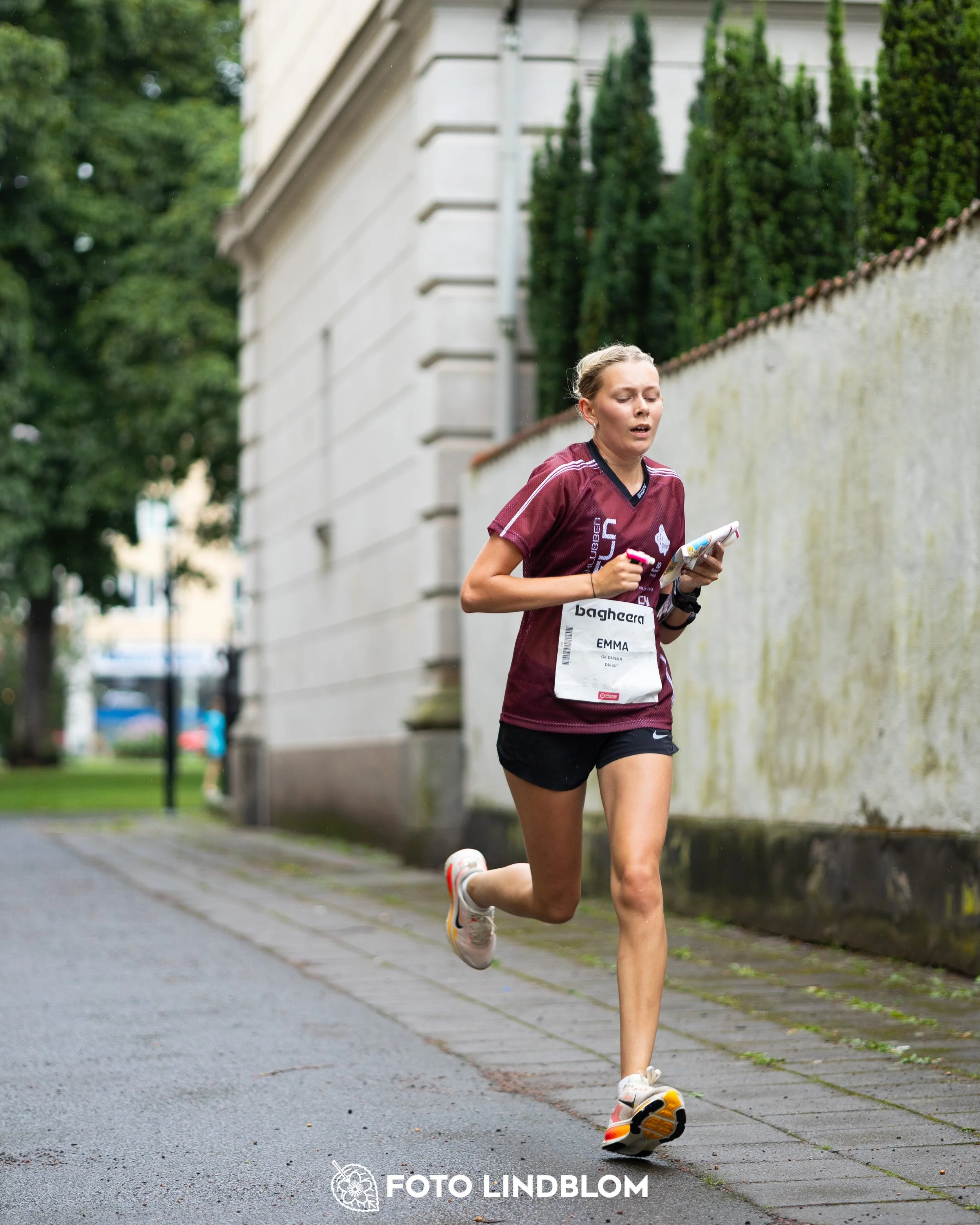 A picture from the elit sprint at Oringen 2025
