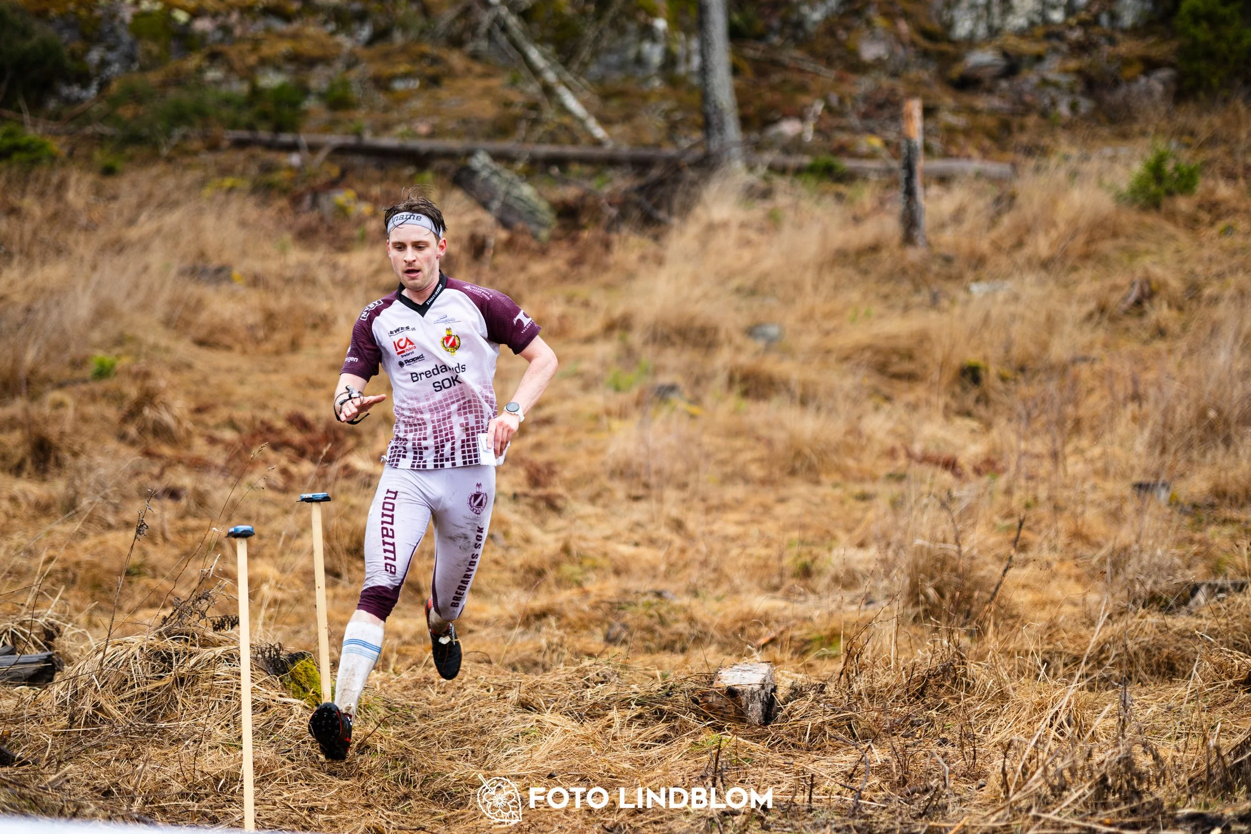 A photo from the Swedish League orienteering competition in Kolmården spring 2026, captured by Foto Lindblom.