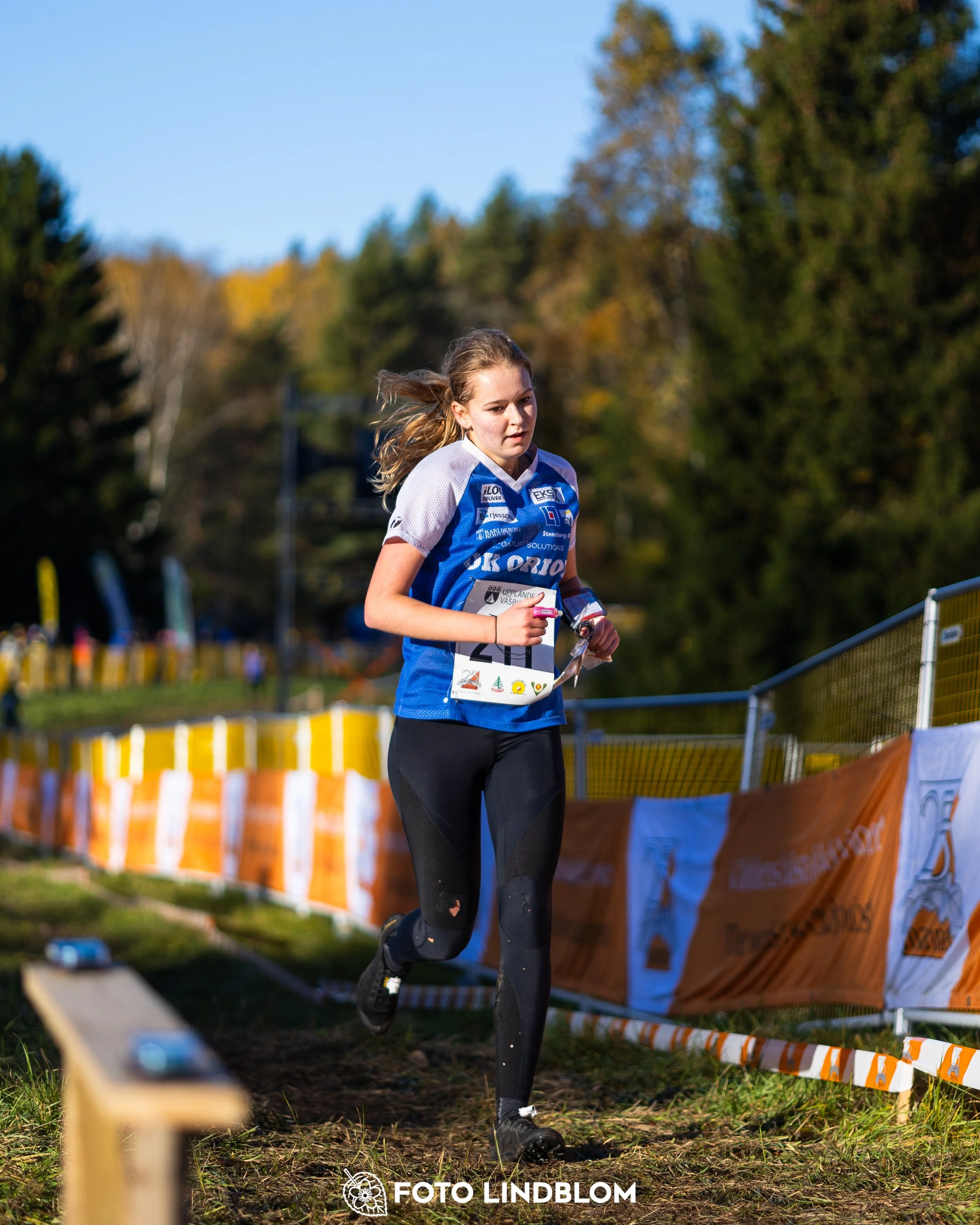 A picture from the 25-Manna orienteering event taken by Foto Lindblom