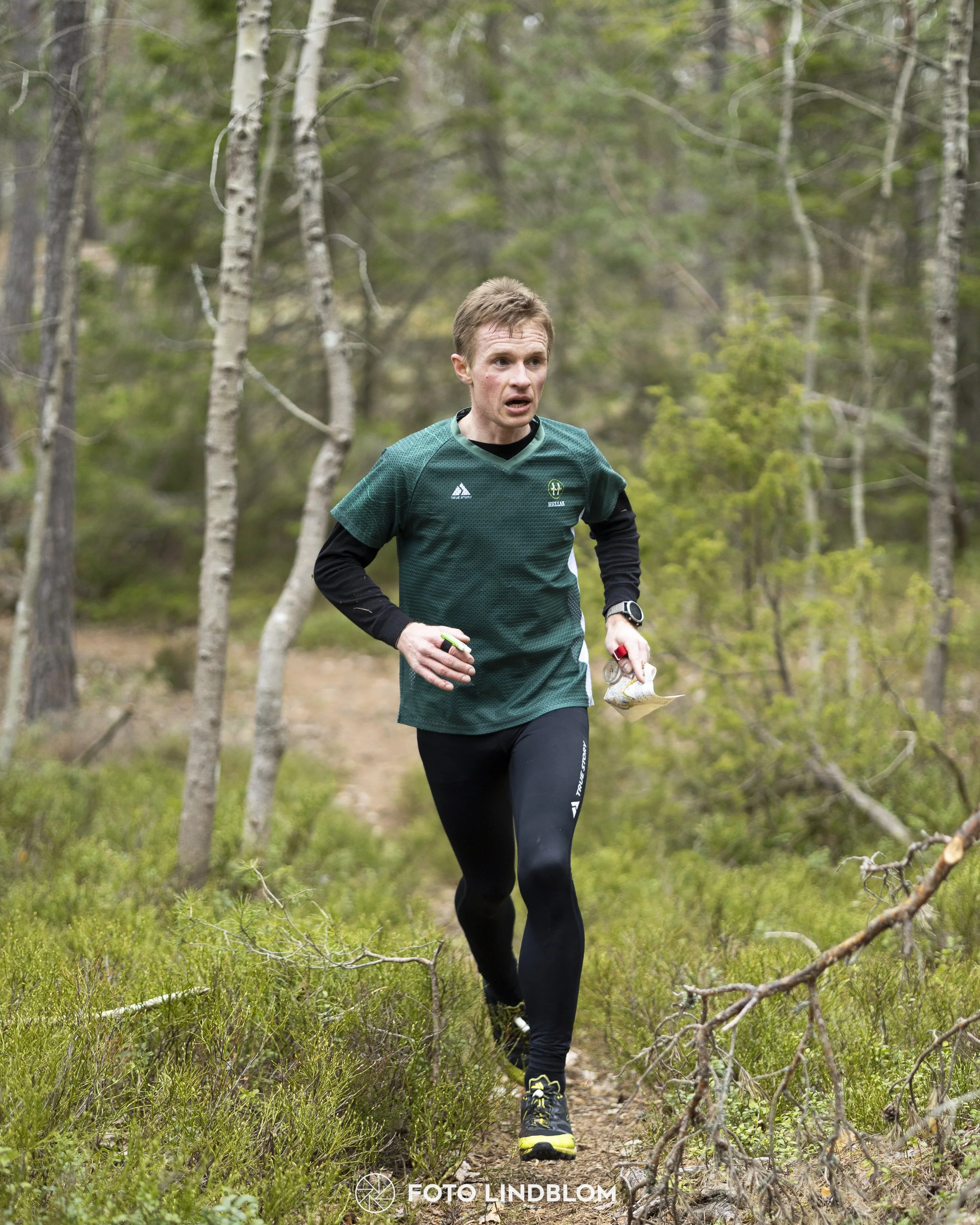 A picture from the orienteering competition "Orminge Medeln"