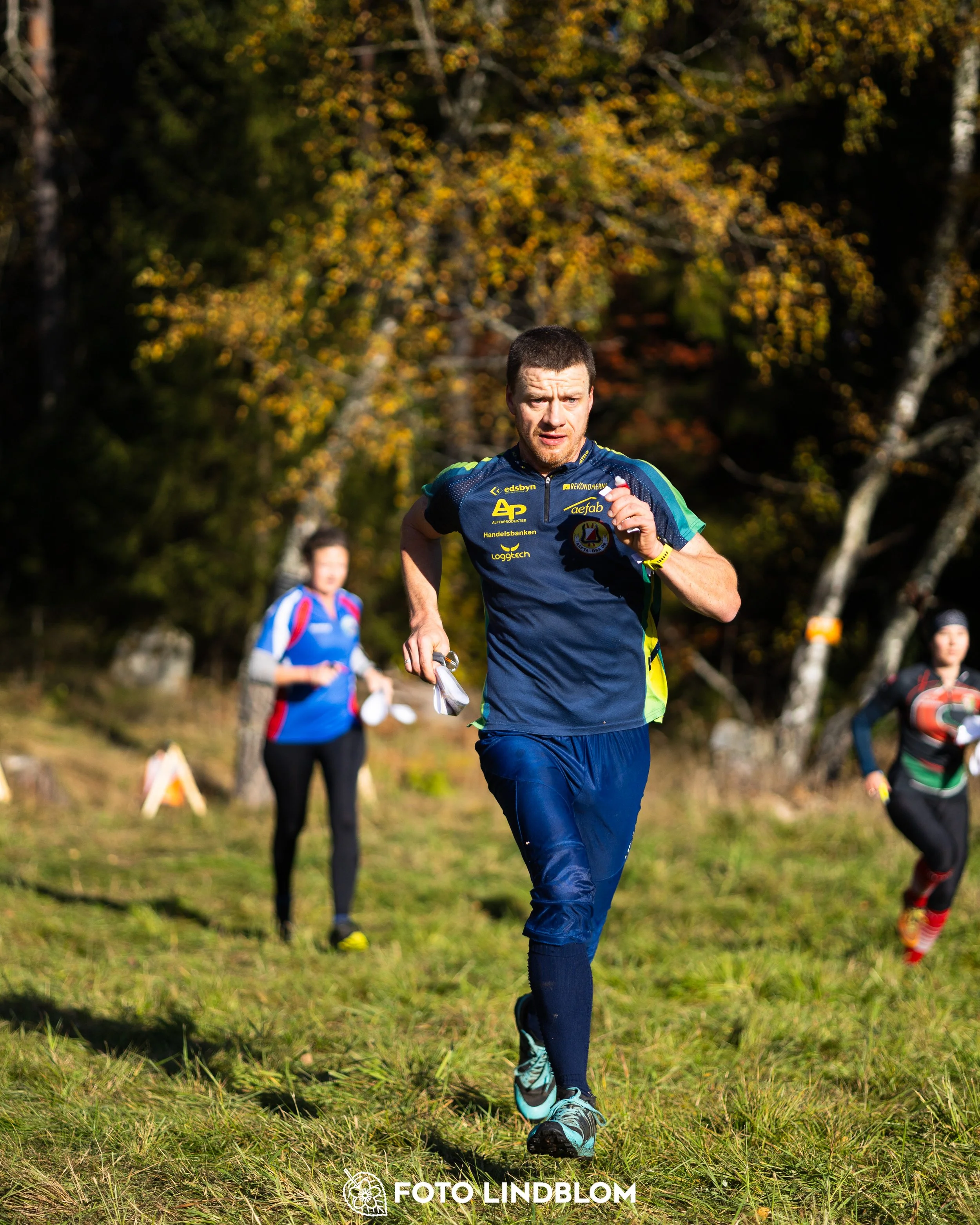 A picture from the 25-Manna orienteering event taken by Foto Lindblom
