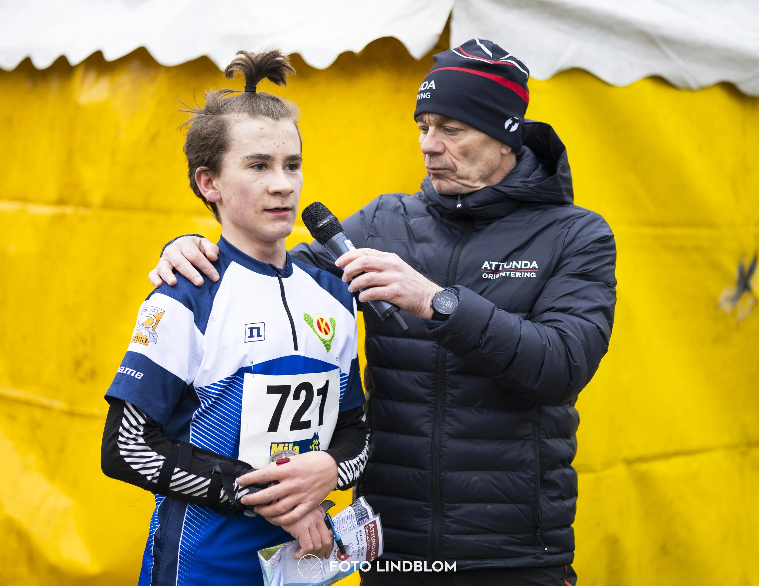 A picture from the orienteering competition "Attunda Medeln"