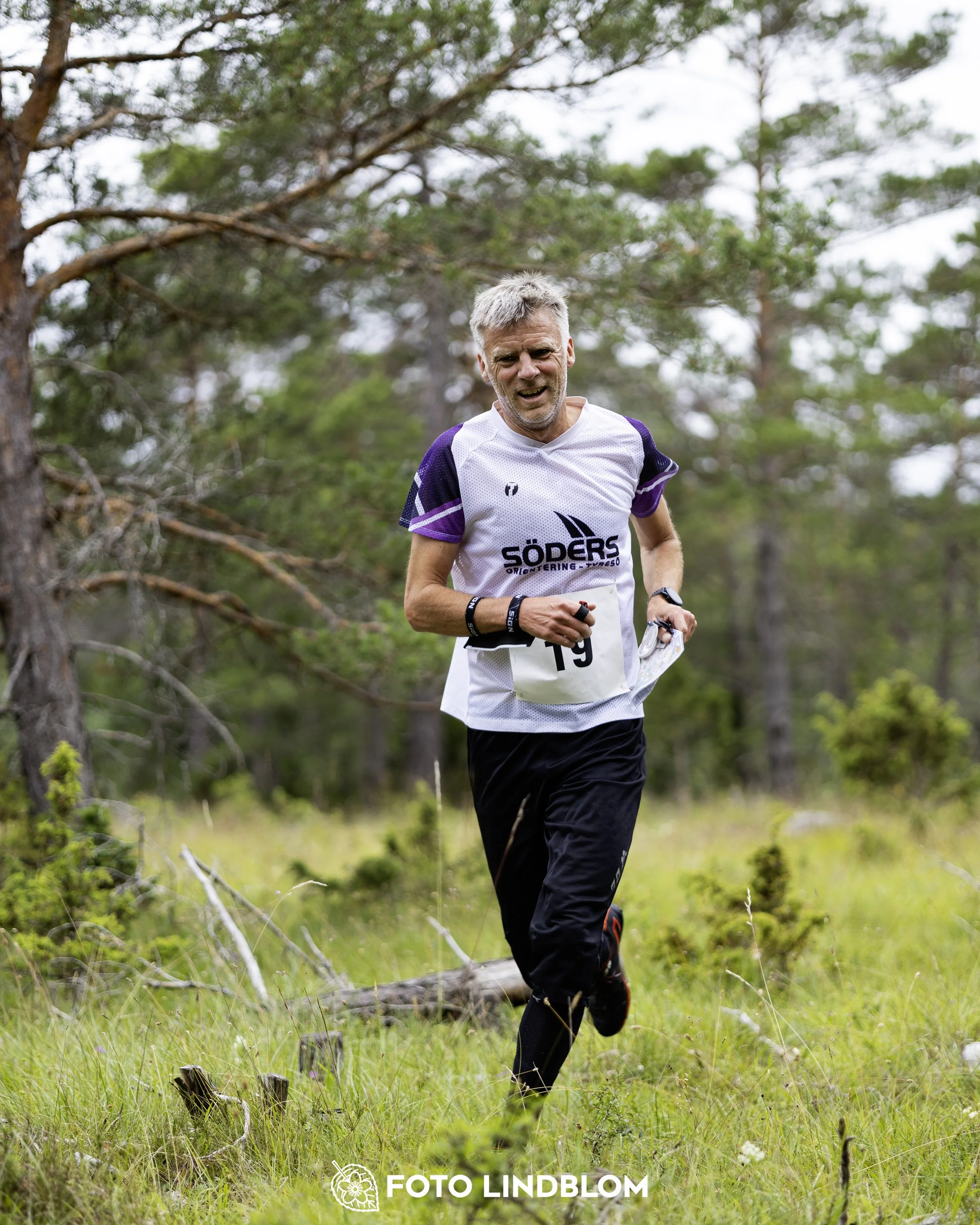 A picture from the Gotlands 2-Dagars orienteering competition