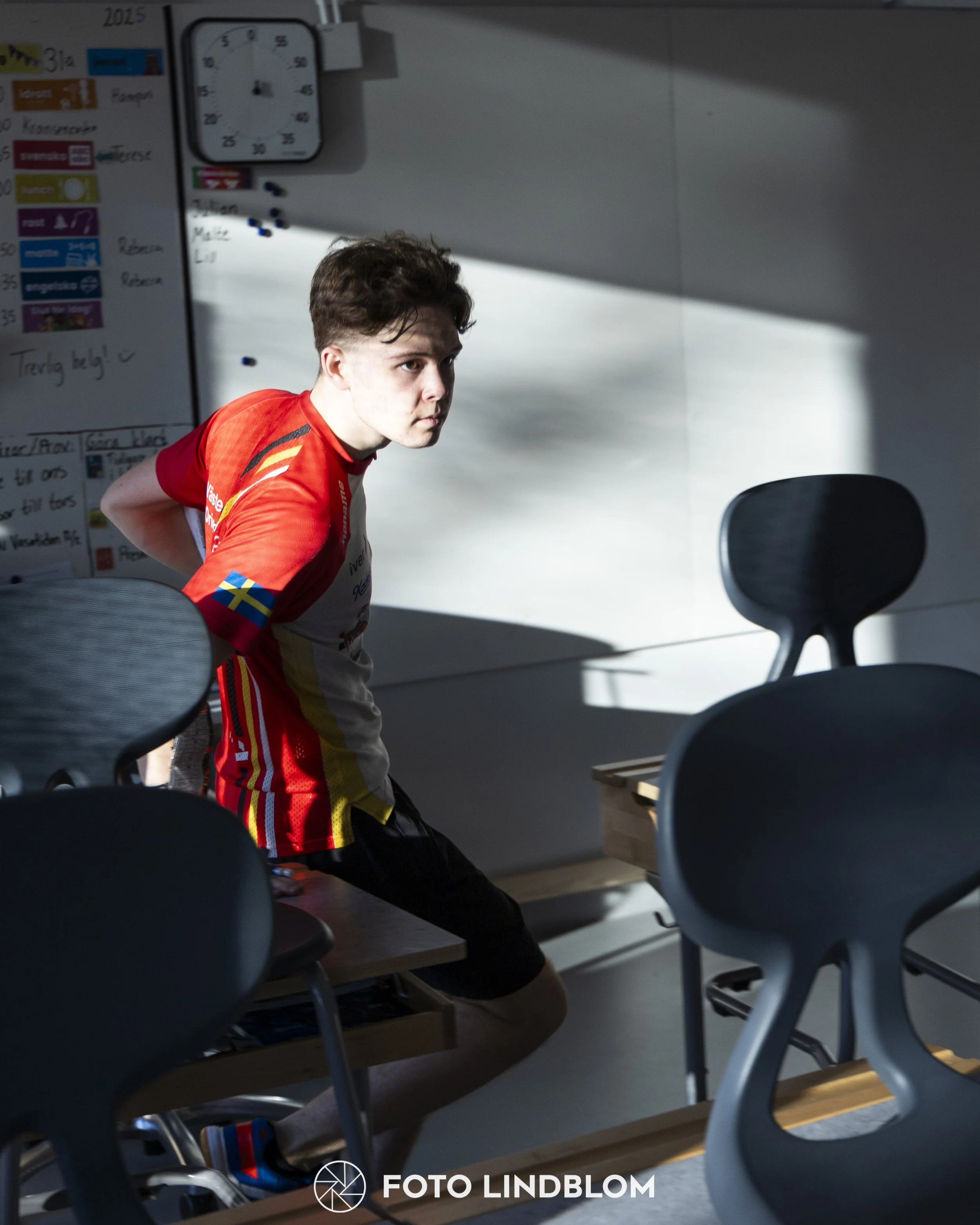 A picture from the orienteering indoor competition "Stockholm Indoor Cup"