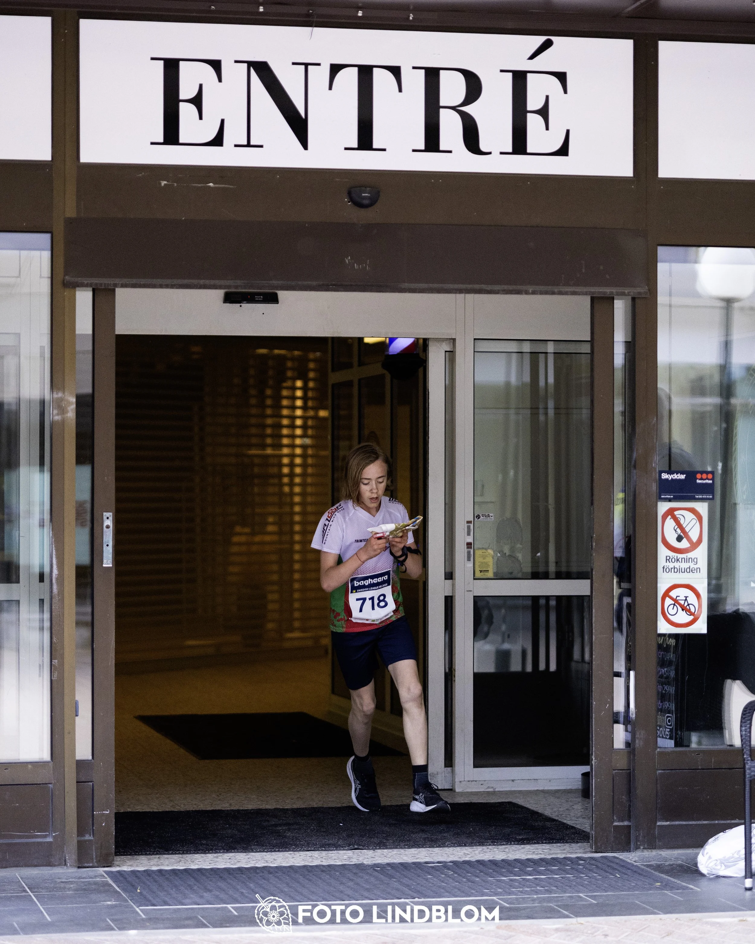 A picture from the fifth stage of the Swedish League orienteering competition
