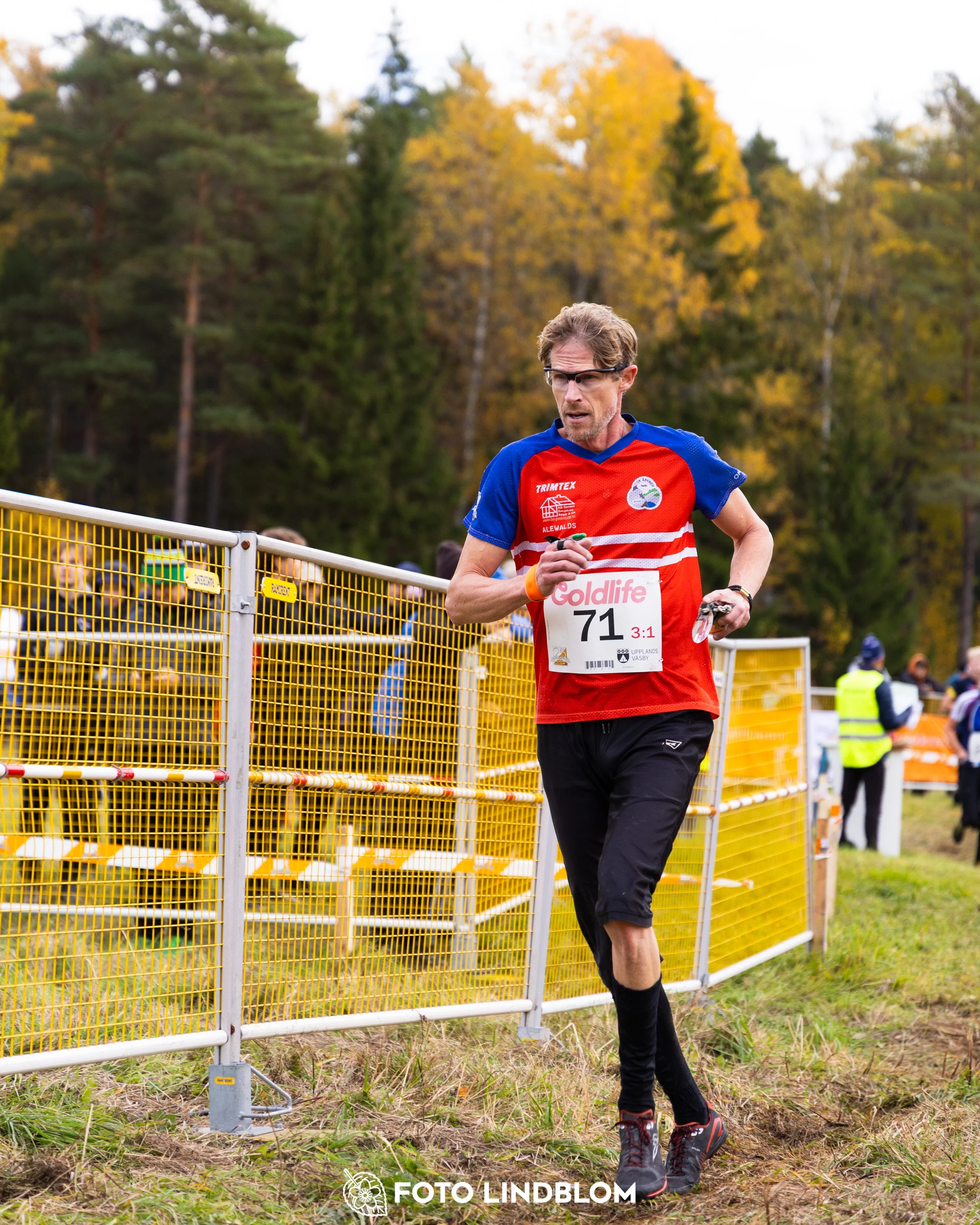A picture from the 25-Manna orienteering event taken by Foto Lindblom