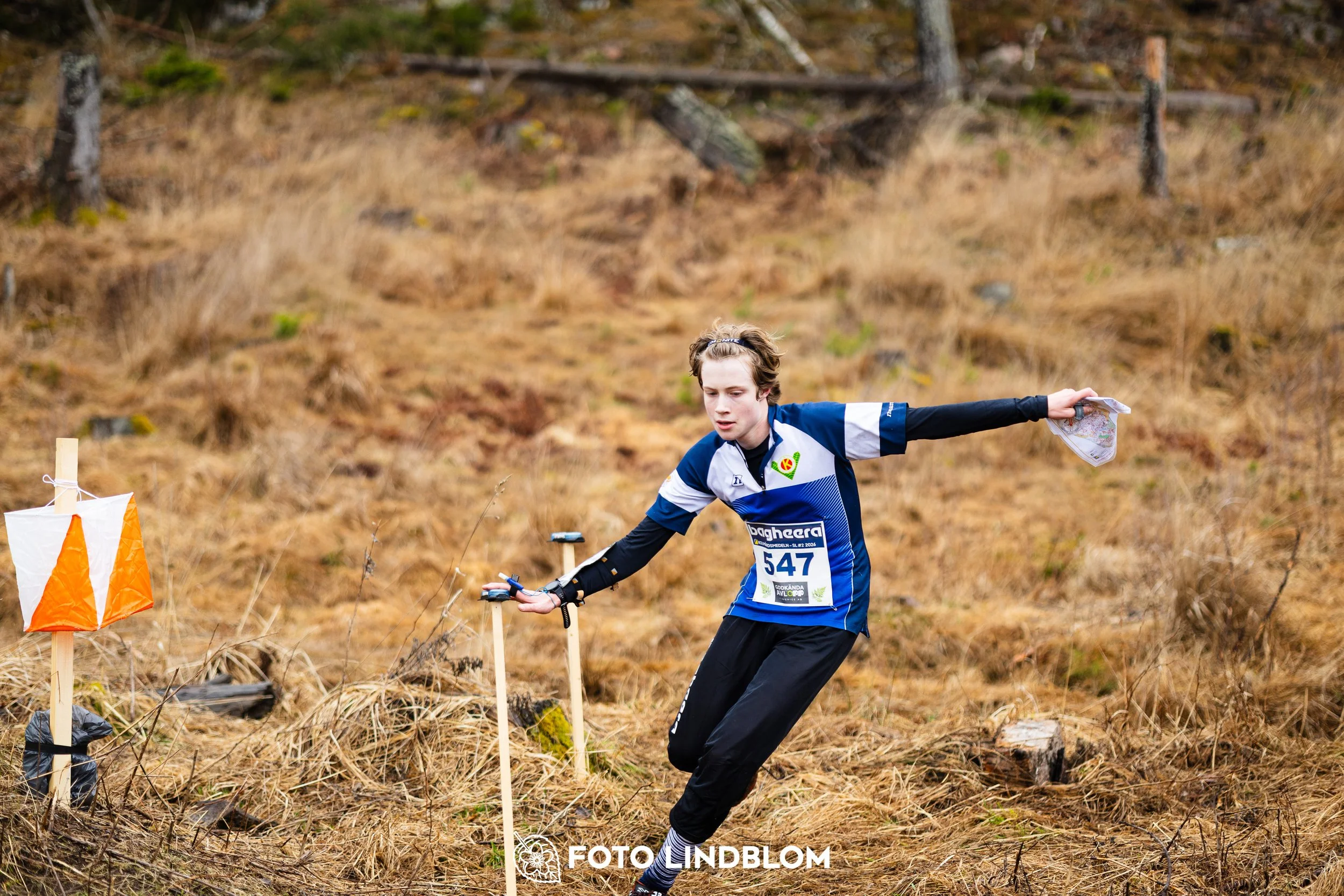 A photo from a middle distance orienteering event in Kolmården during the Swedish League 2026, captured by Foto Lindblom.