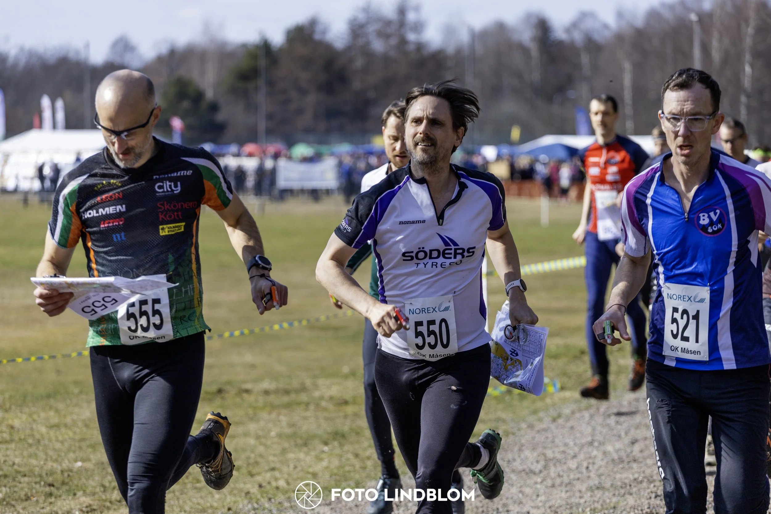 A picture from the orienteering relay competition "Måsen Staffeten"
