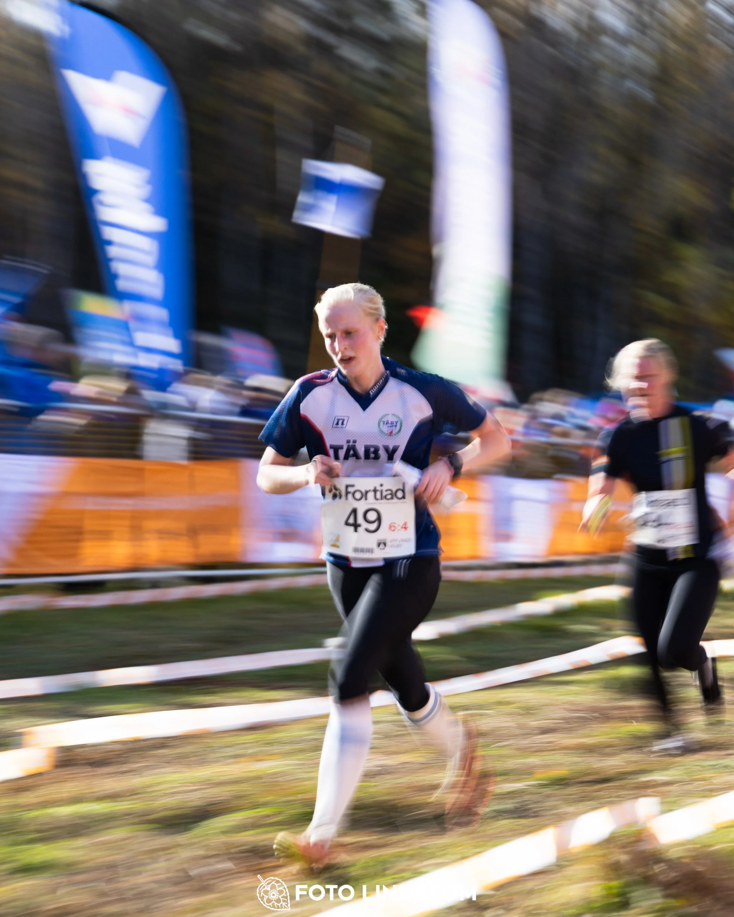 A picture from the 25-Manna orienteering event taken by Foto Lindblom