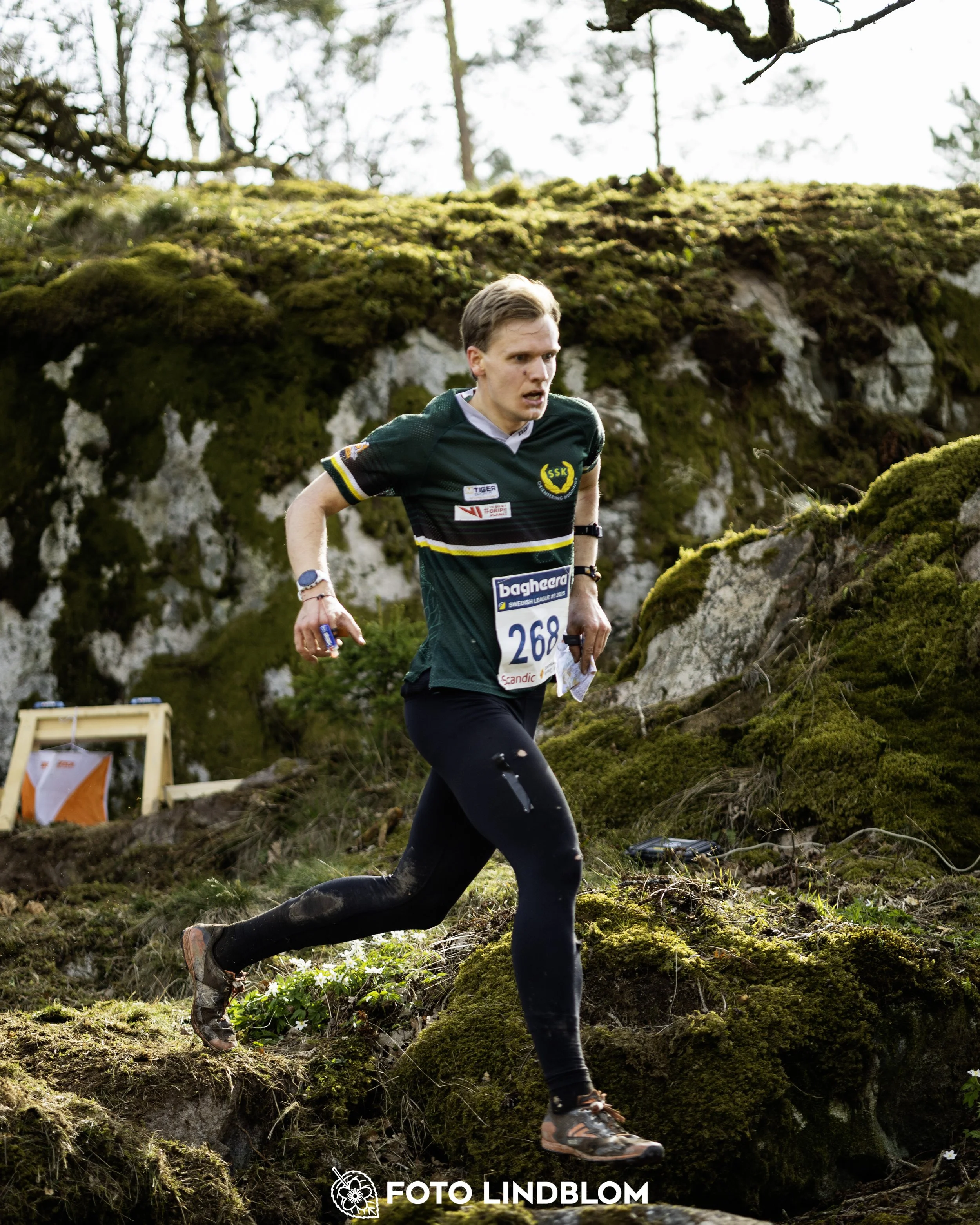 A picture from the third stage of the Swedish League orienteering competition