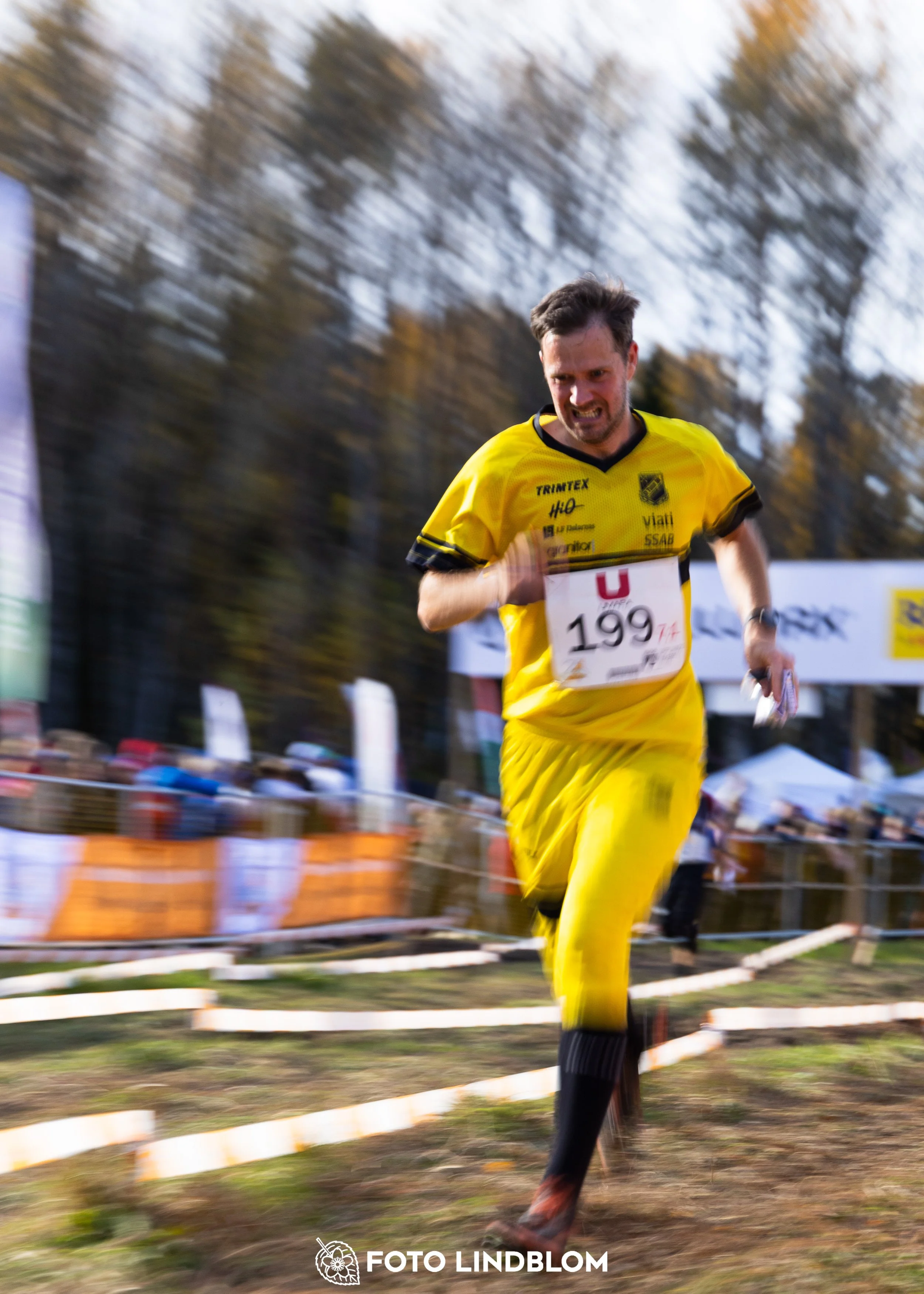 A picture from the 25-Manna orienteering event taken by Foto Lindblom