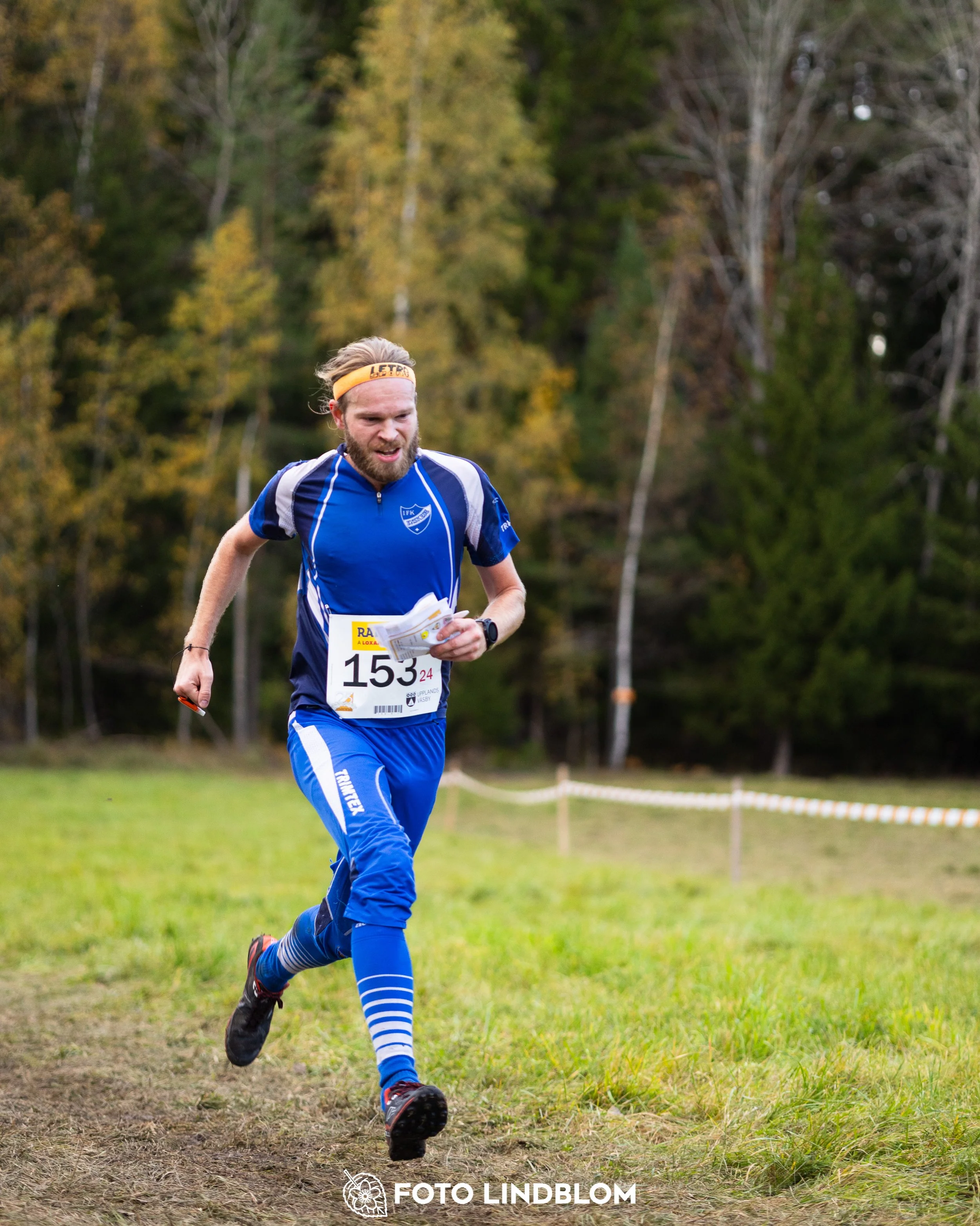 A picture from the 25-Manna orienteering event taken by Foto Lindblom