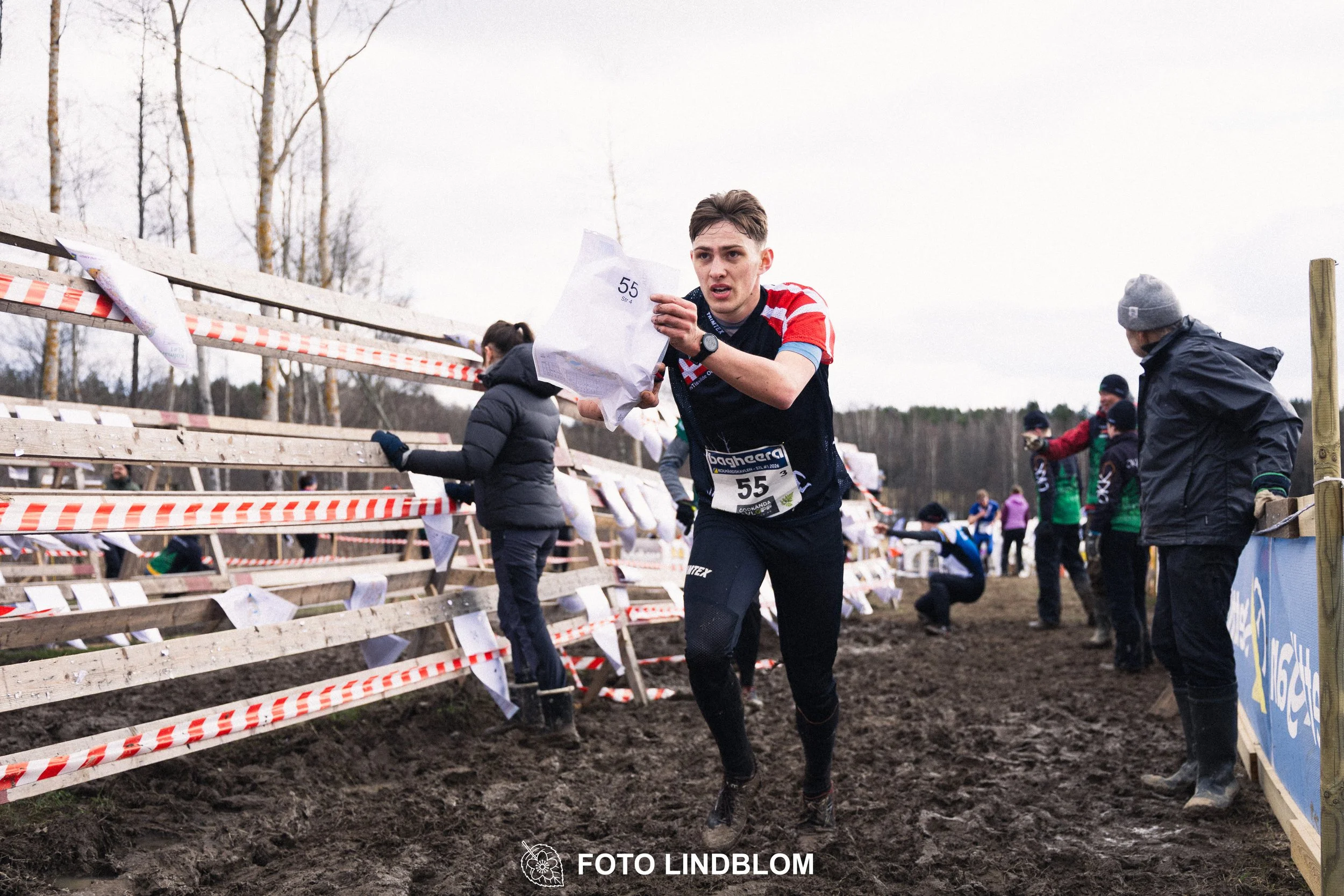 A photo from Kolmårdskavlen during the Swedish relay league 2026, captured by Foto Lindblom.
