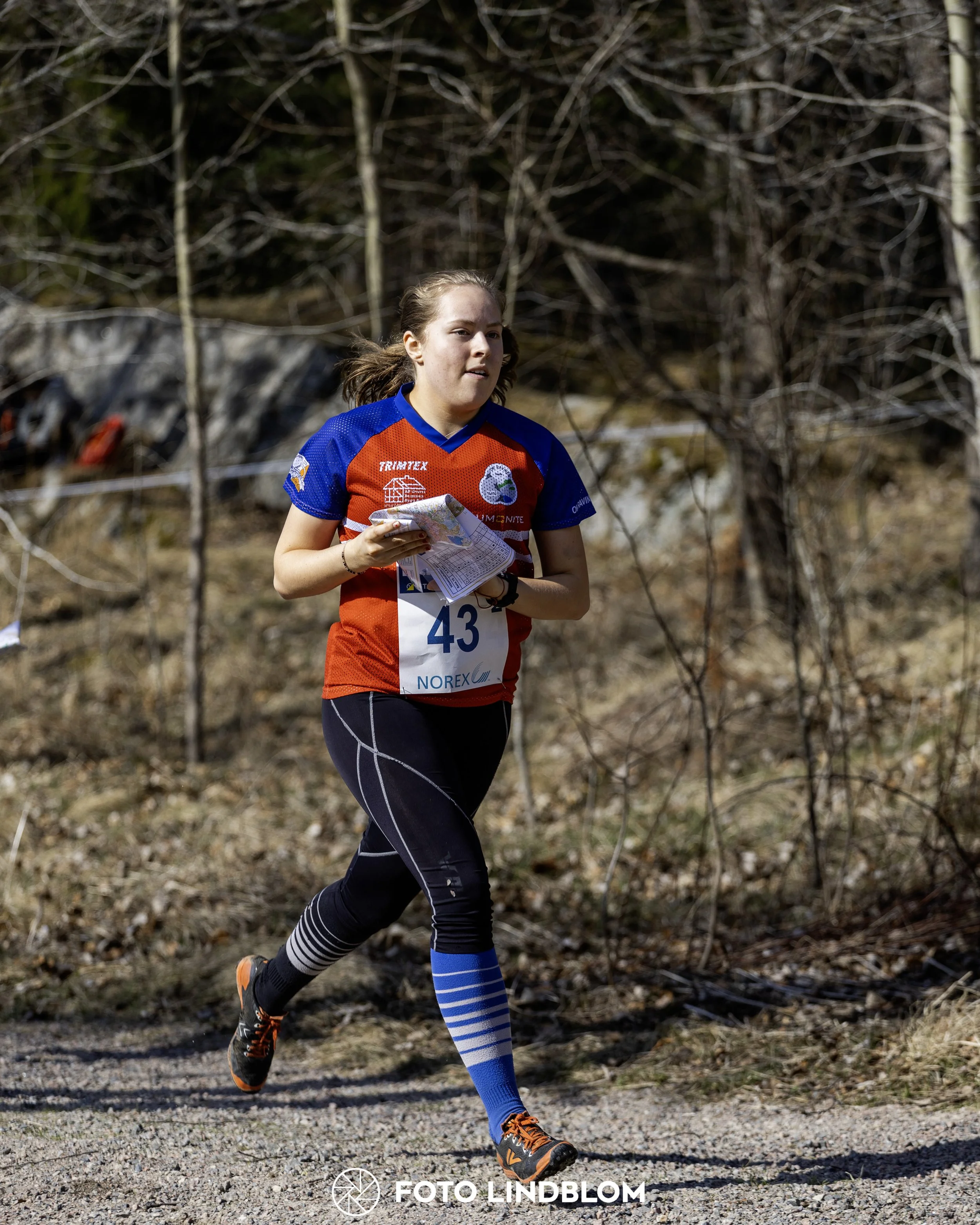 A picture from the orienteering relay competition "Måsen Staffeten"