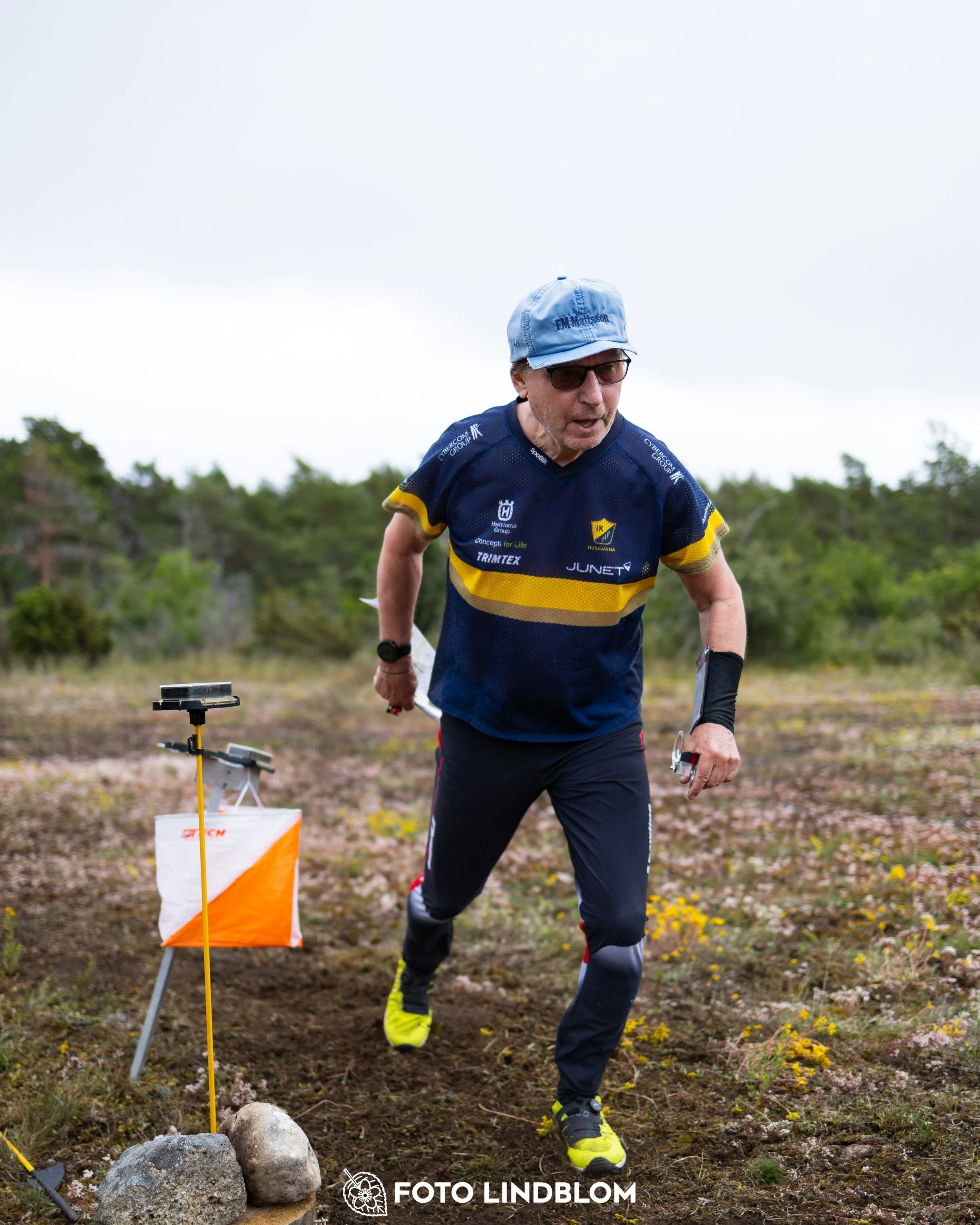 A picture from the Gotlands 3-Dagars orienteering competition