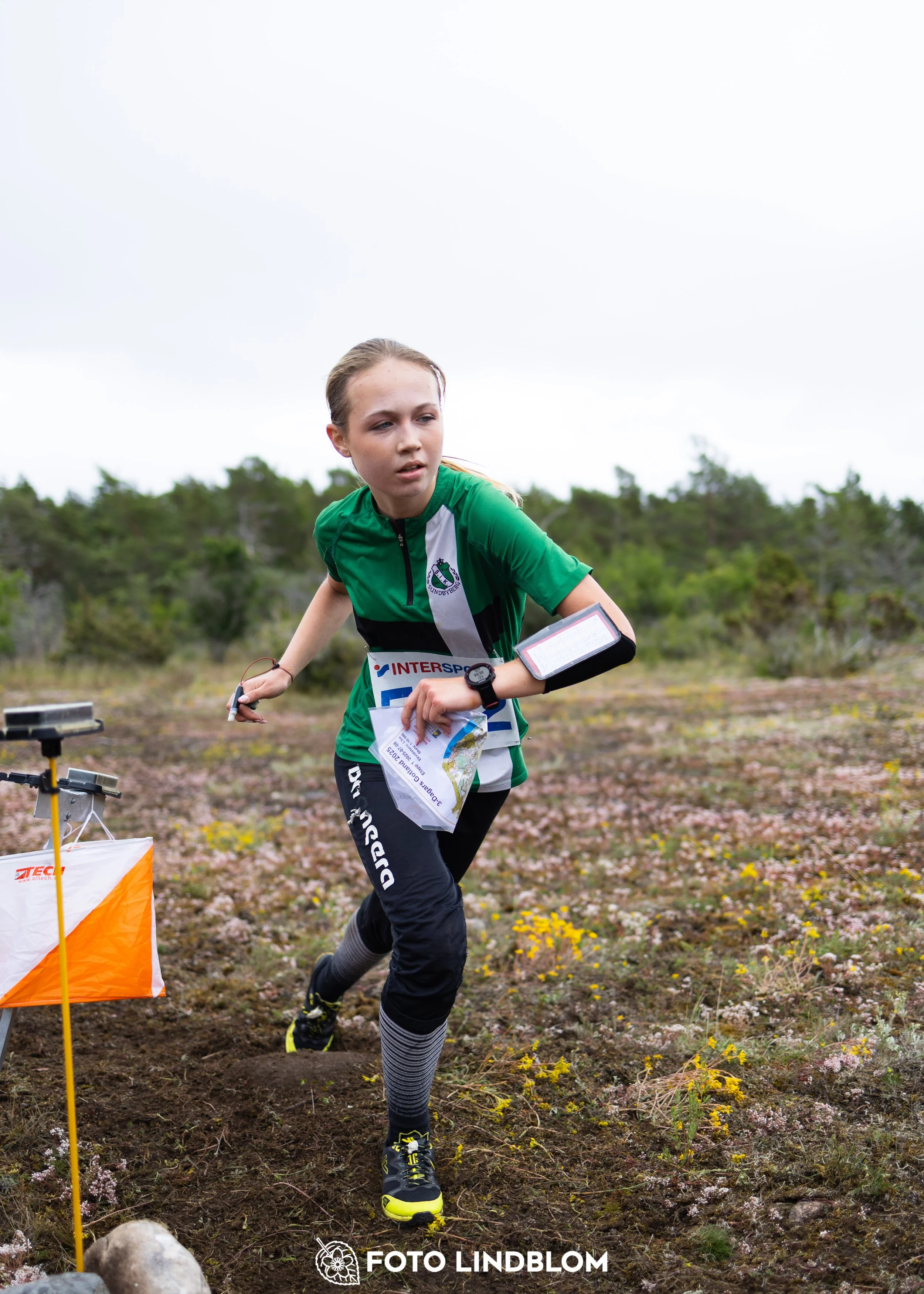 A picture from the Gotlands 3-Dagars orienteering competition
