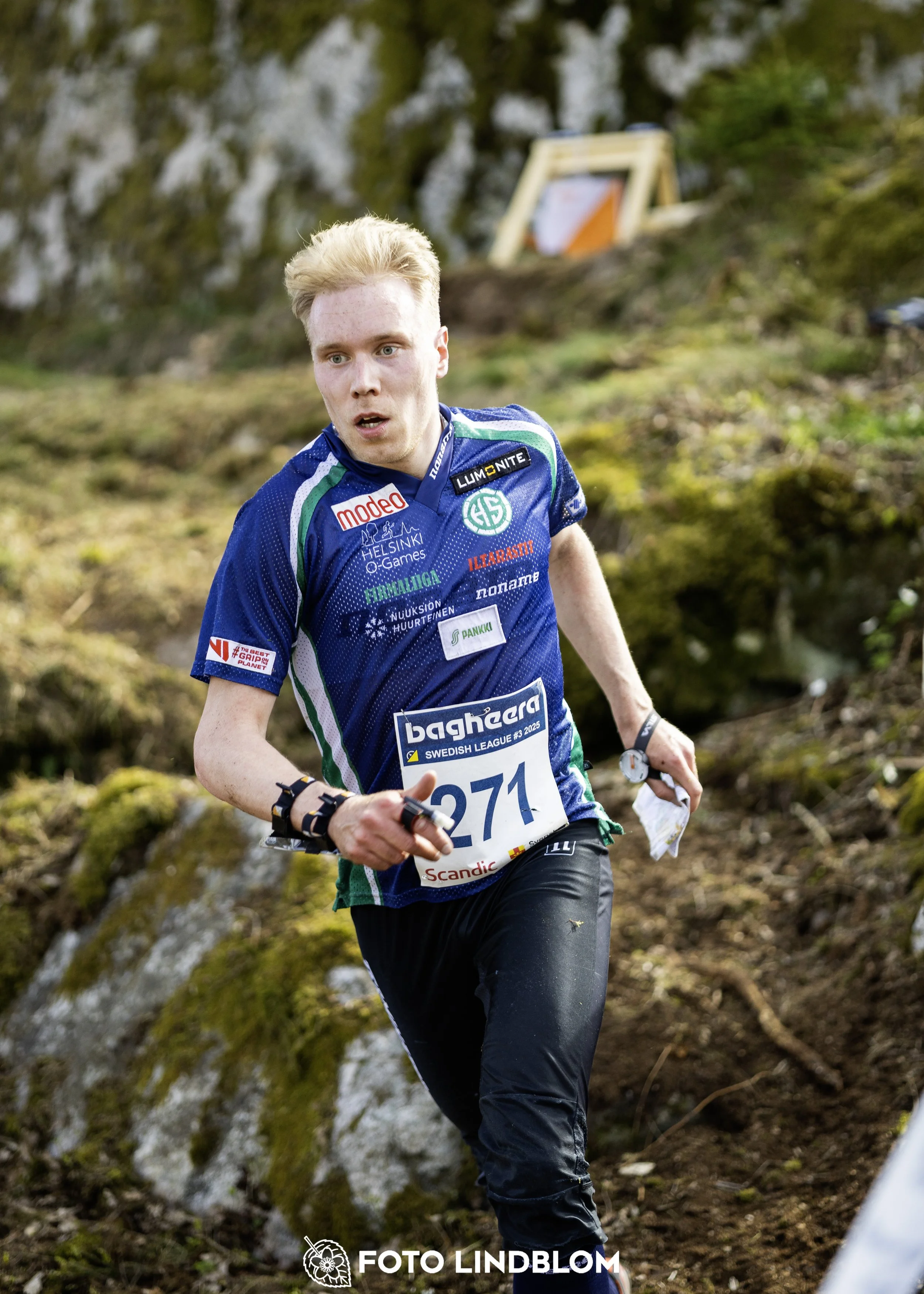 A picture from the third stage of the Swedish League orienteering competition