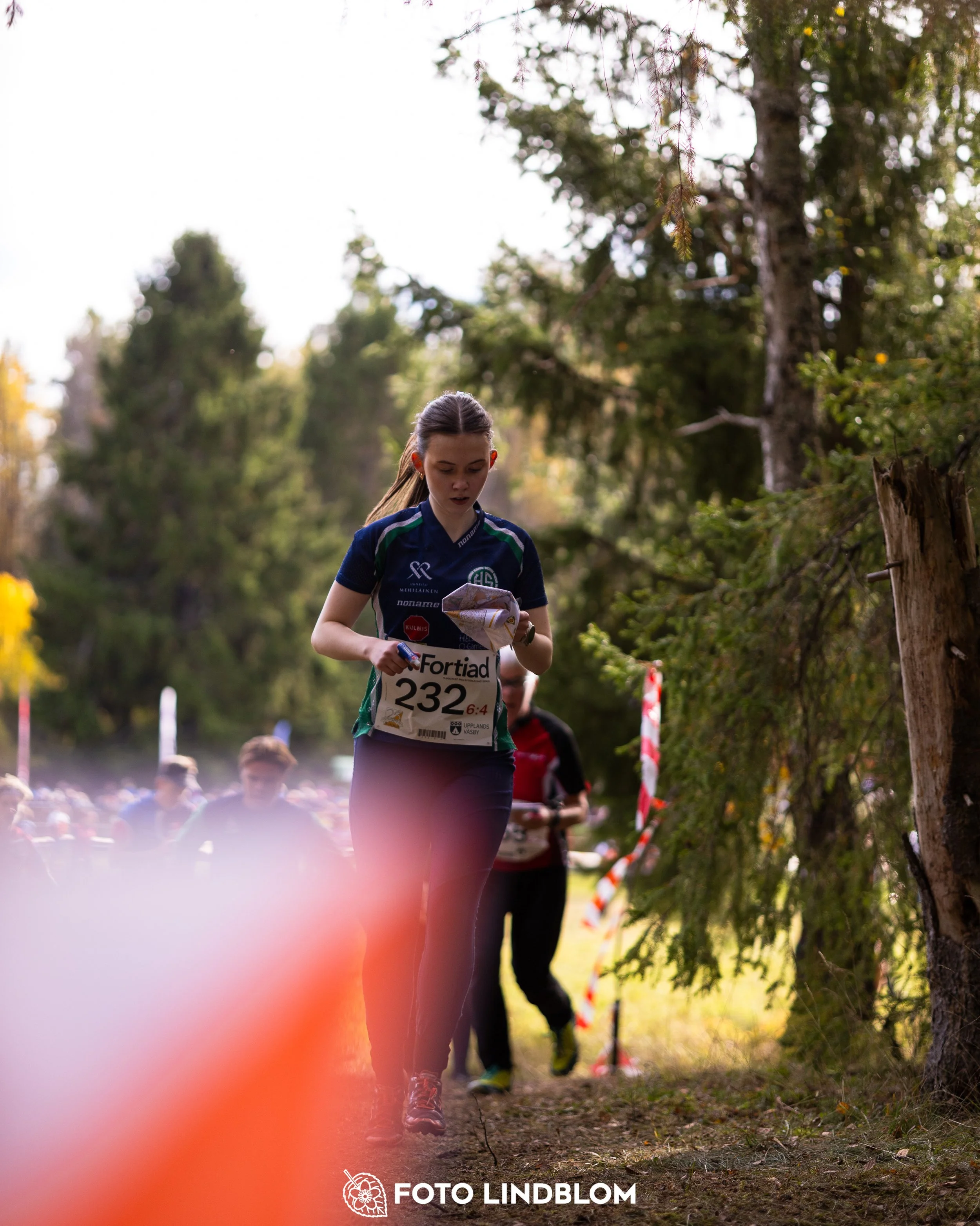 A picture from the 25-Manna orienteering event taken by Foto Lindblom