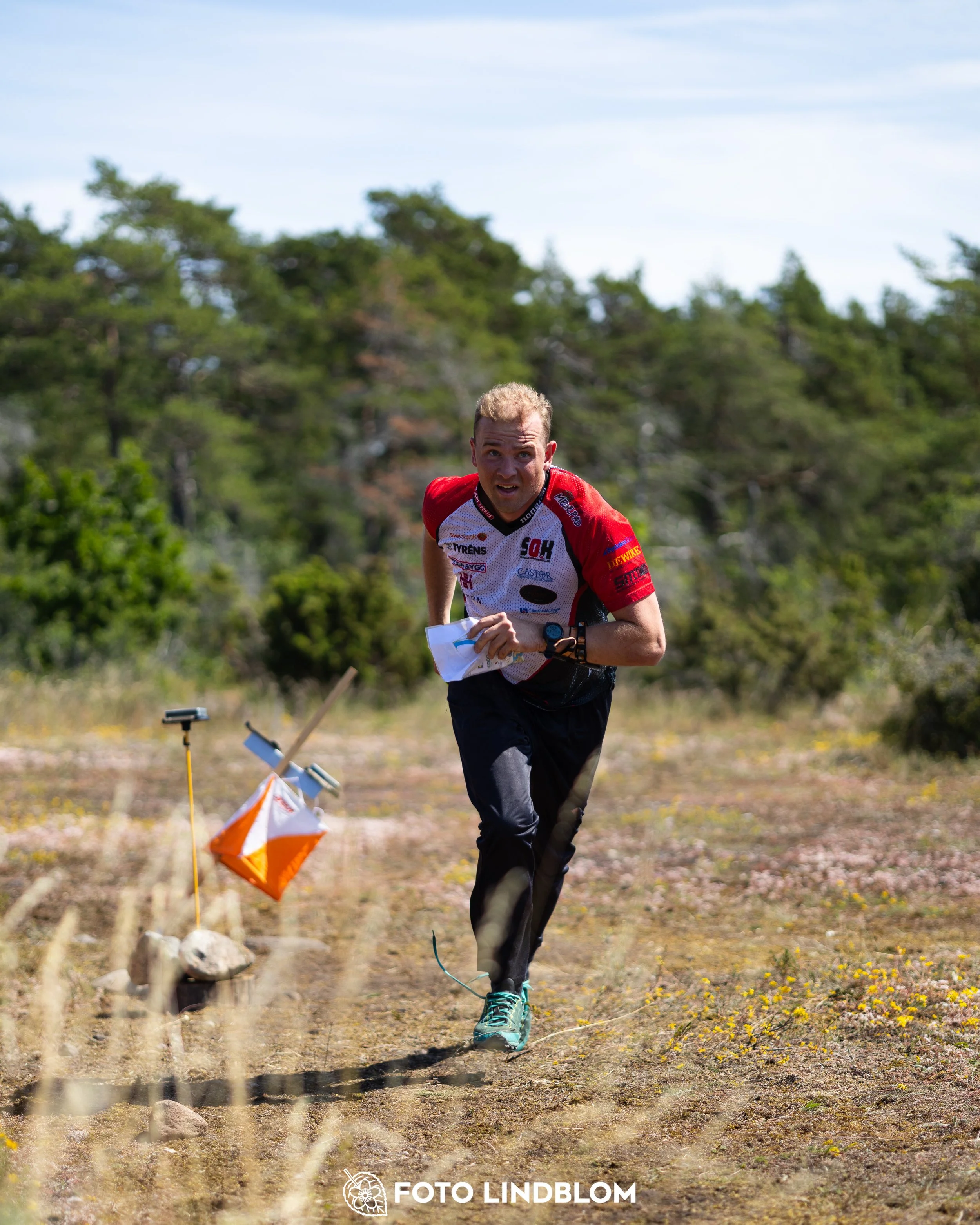 A picture from the Gotlands 3-Dagars orienteering competition