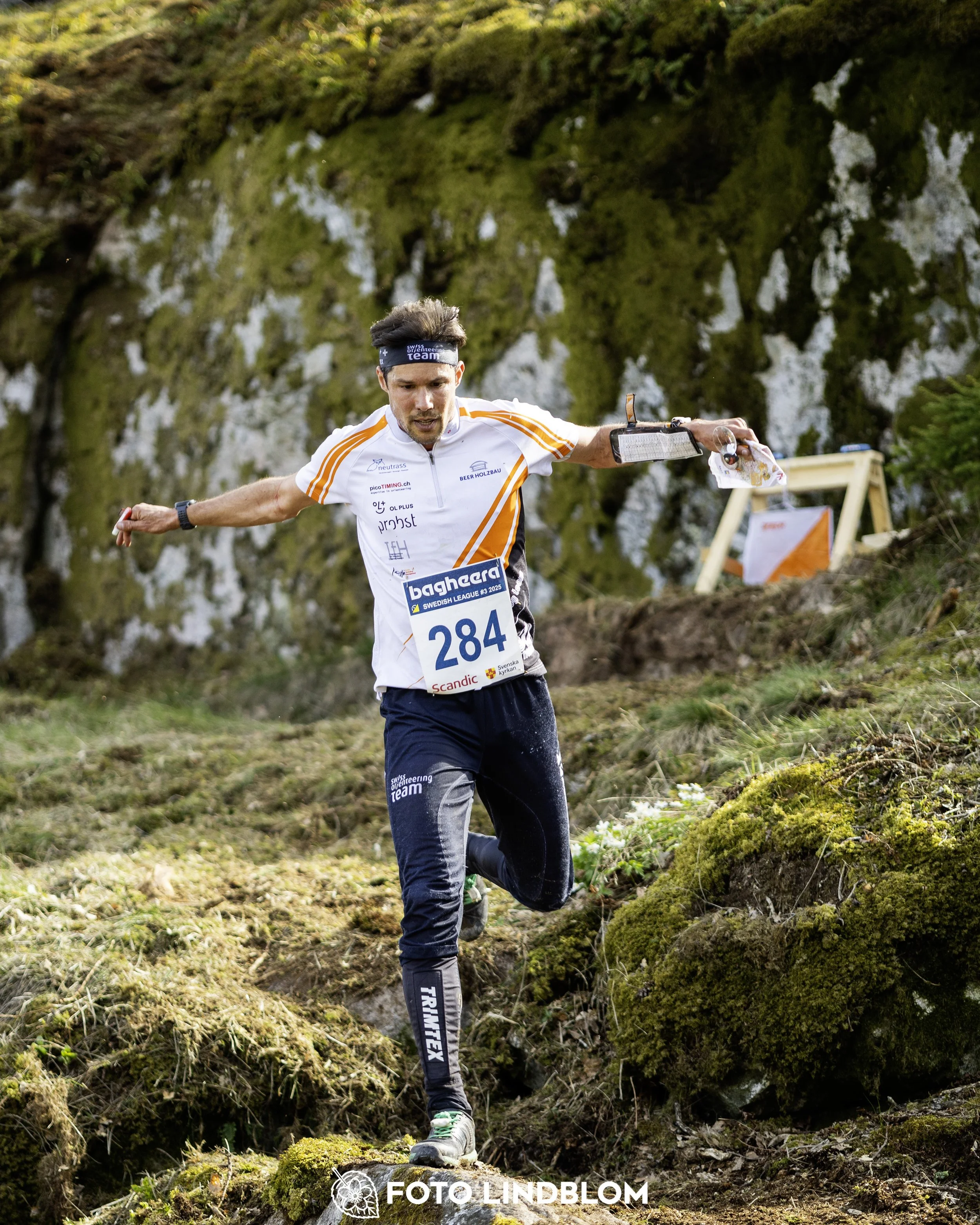 A picture from the third stage of the Swedish League orienteering competition