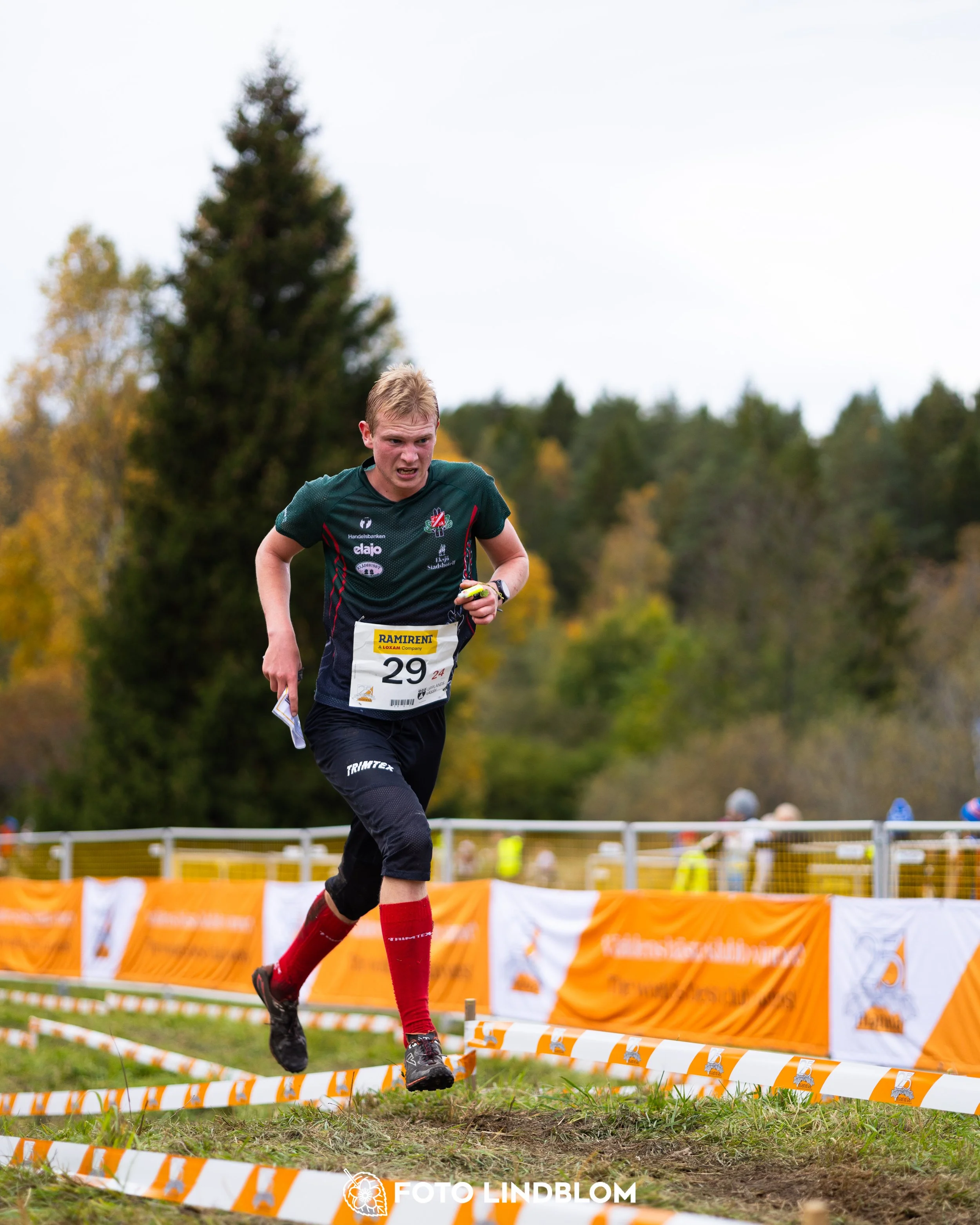 A picture from the 25-Manna orienteering event taken by Foto Lindblom