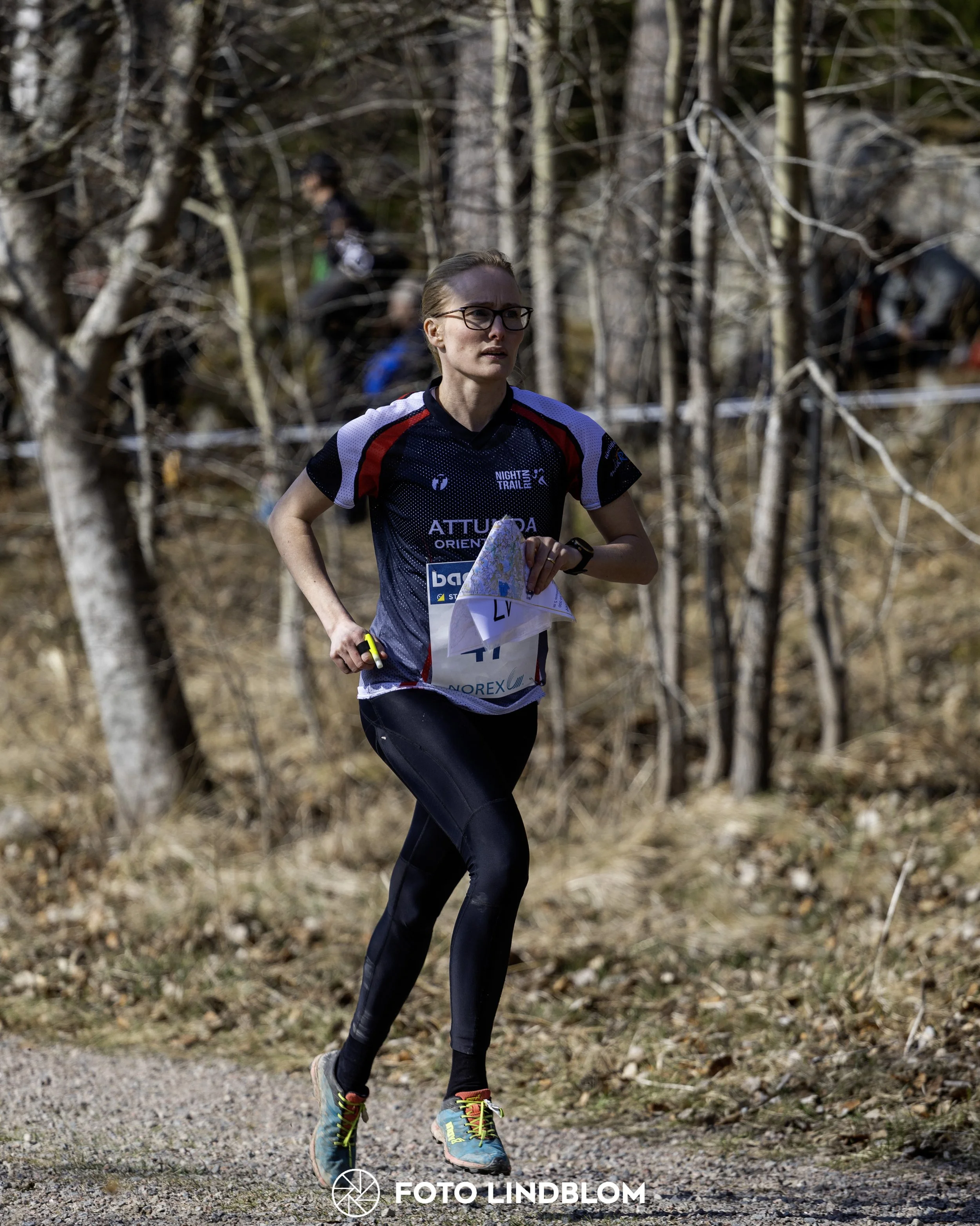 A picture from the orienteering relay competition "Måsen Staffeten"
