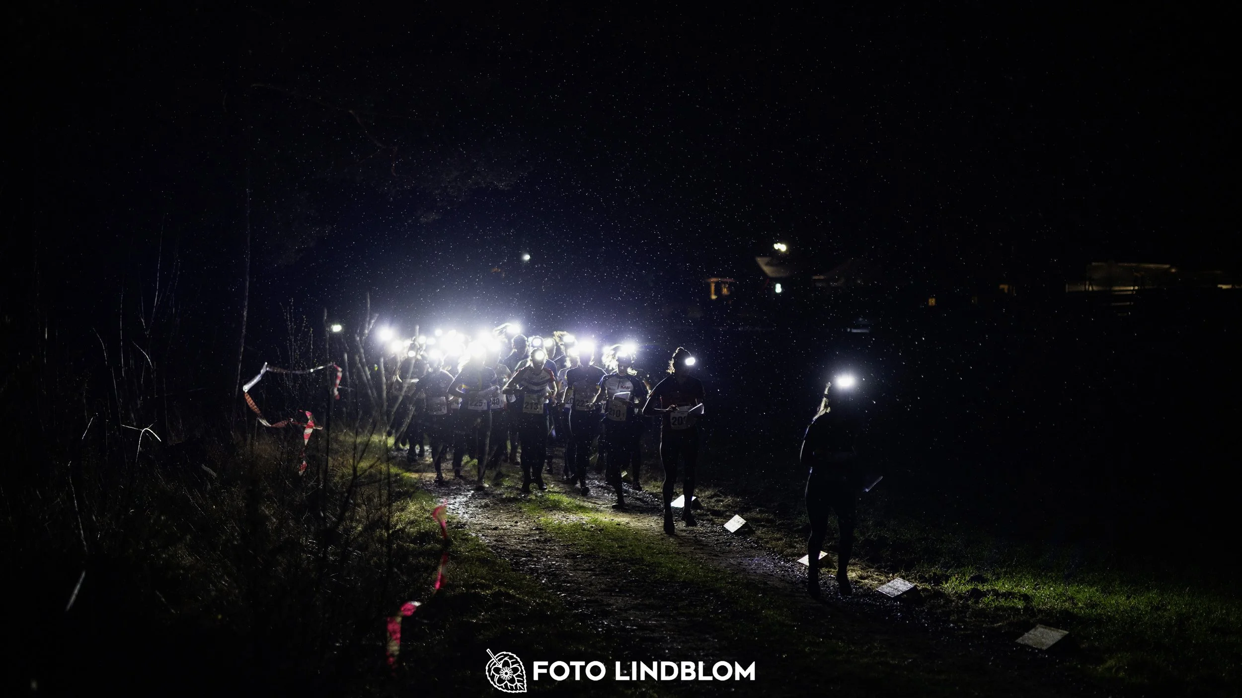 A picture from the orienteering relay competition "Stigtomtakavlen"