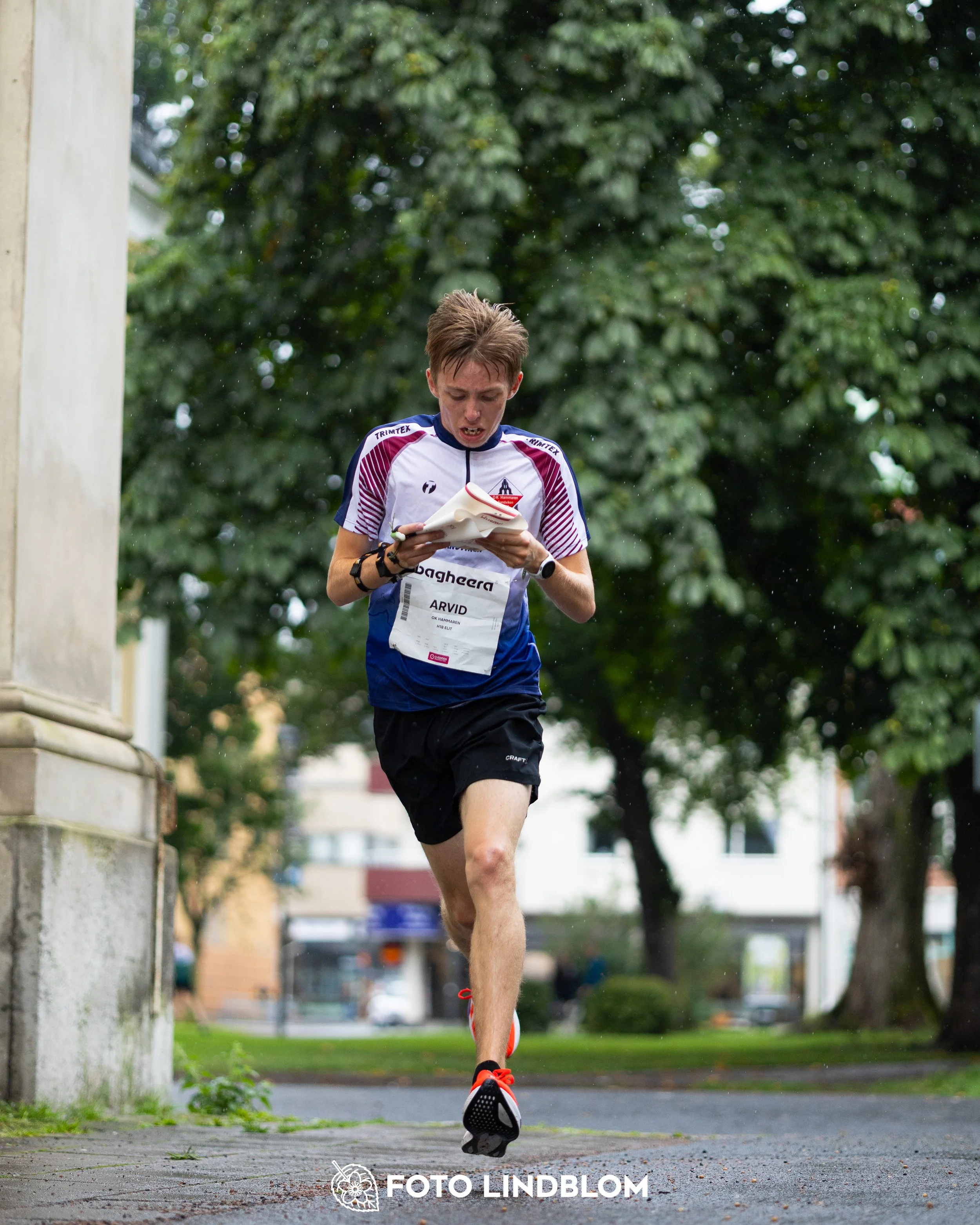 A picture from the elit sprint at Oringen 2025
