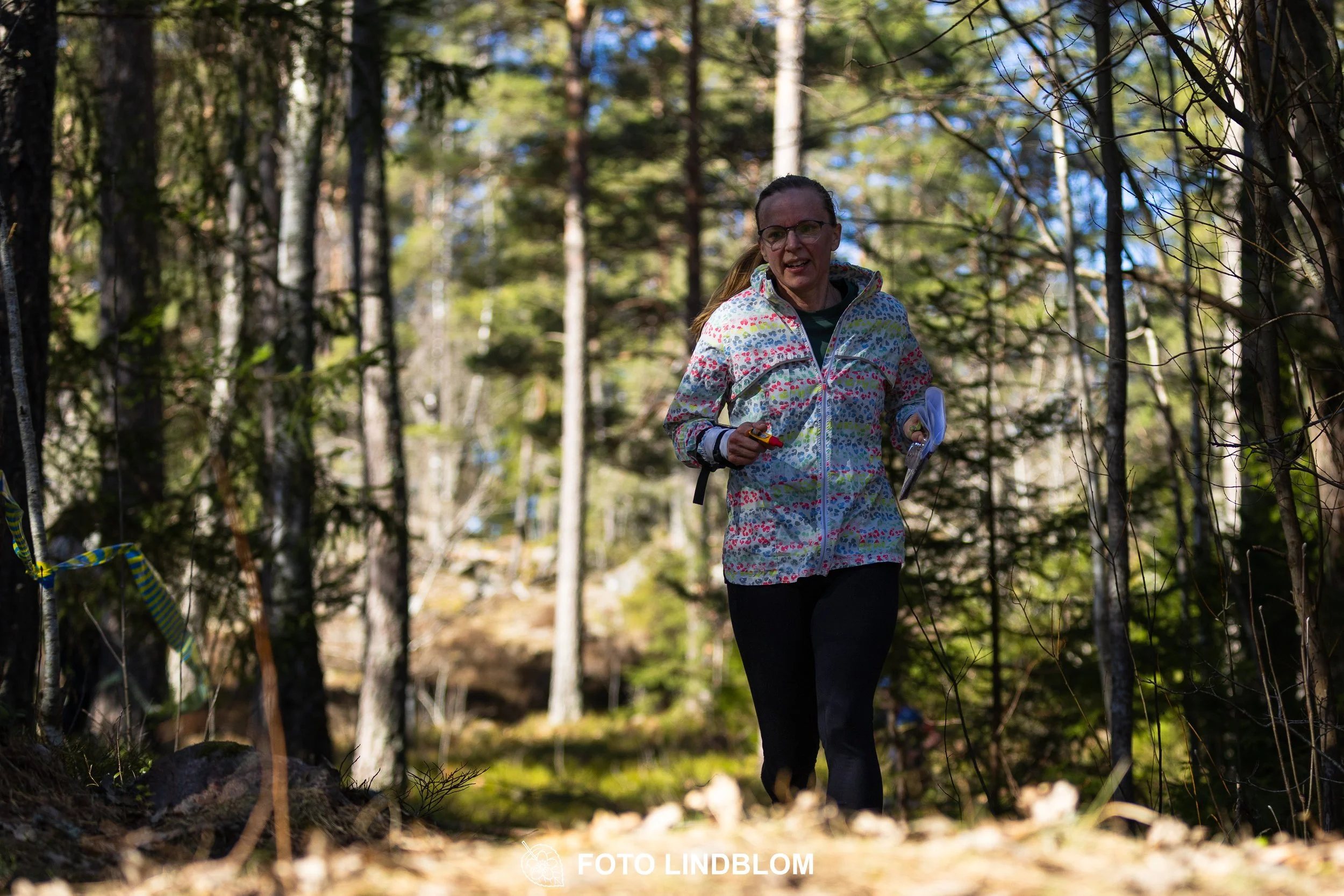 A photo from the 2026 Måsenstafetten orienteering relay in Sweden, captured by Foto Lindblom.