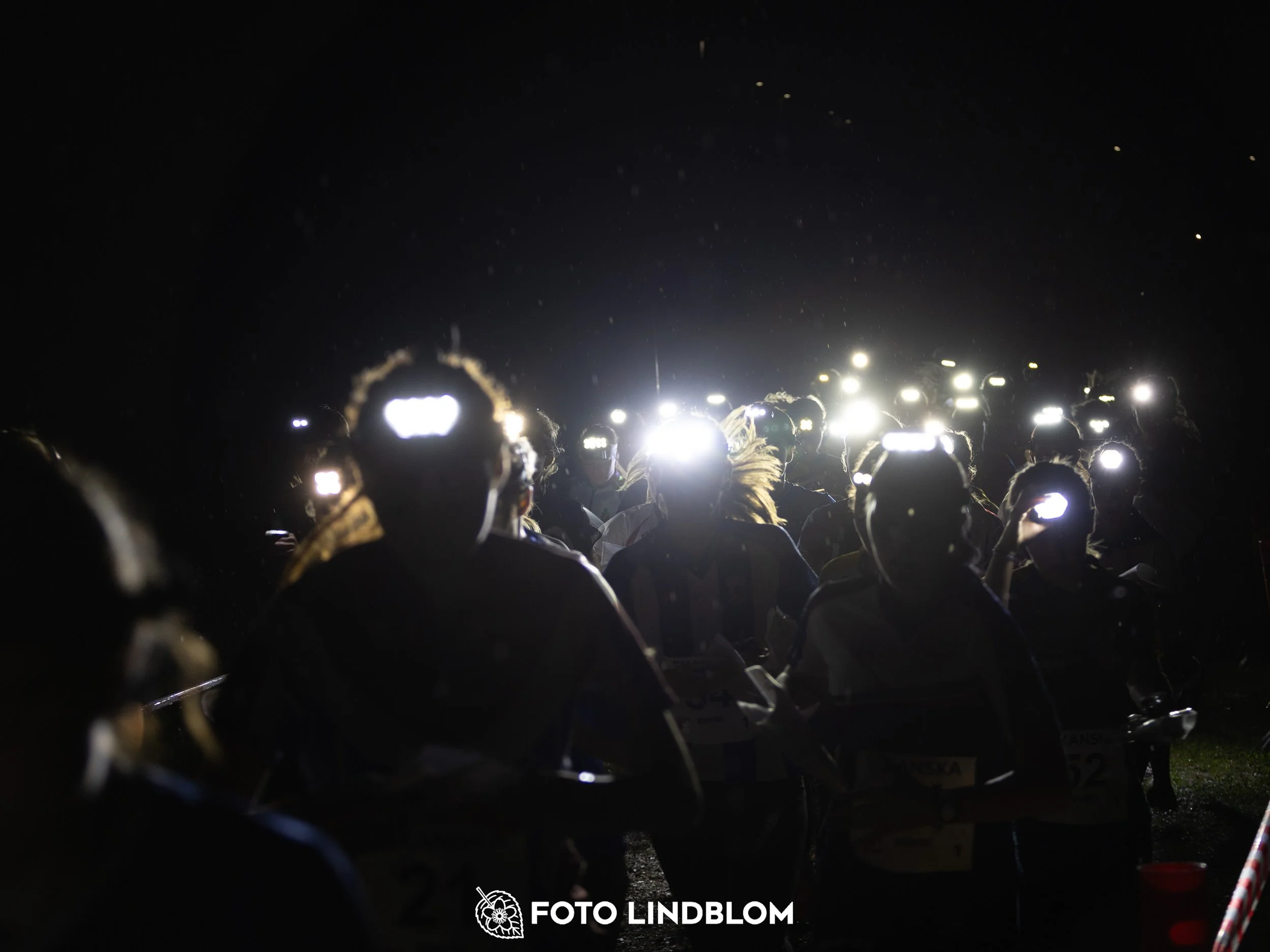A picture from the youth 10 mila orienteering competition taken by Foto Lindblom