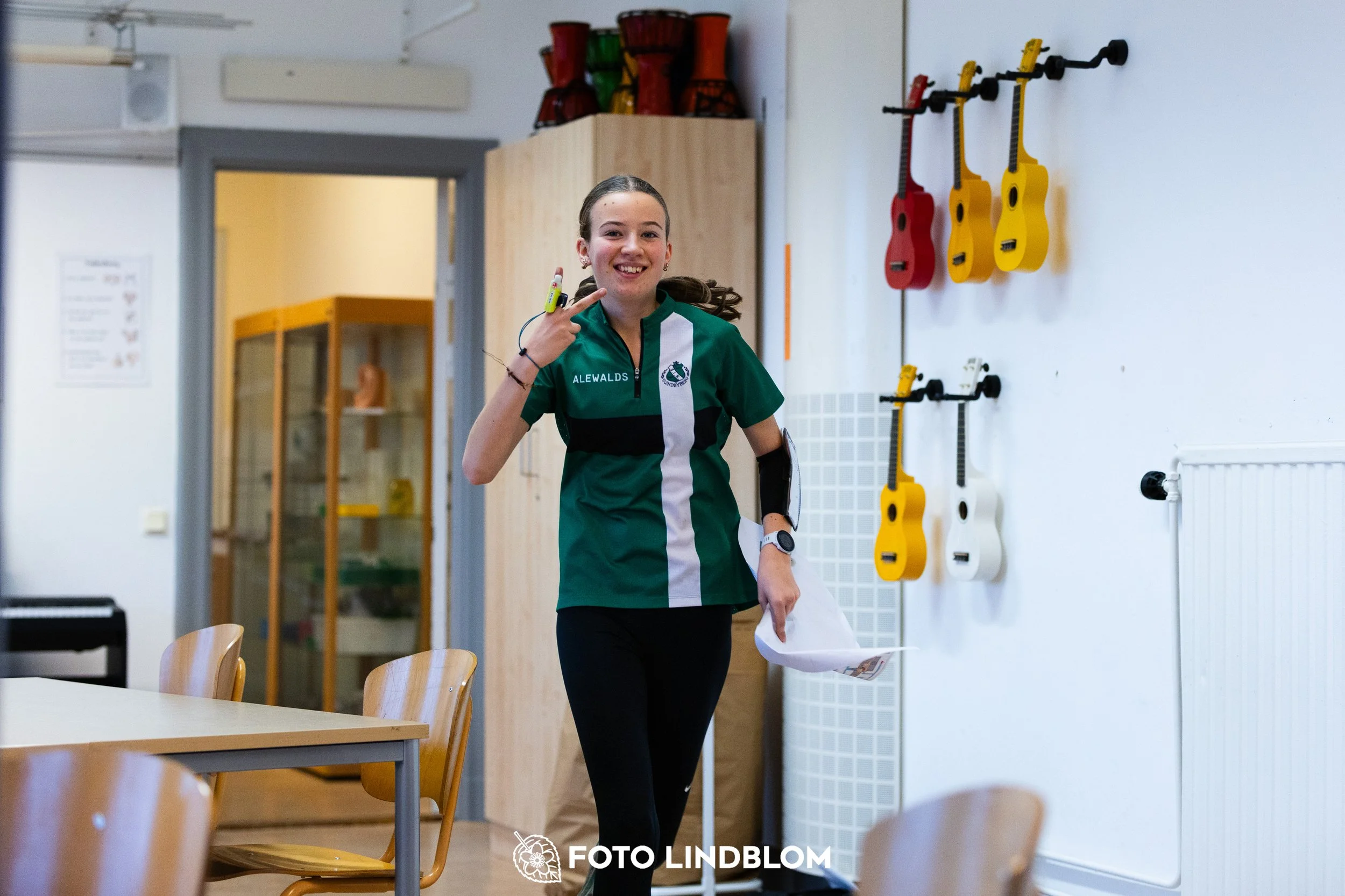 A picture from the indoor orienteering event Viken Indoor taken by Foto Lindblom