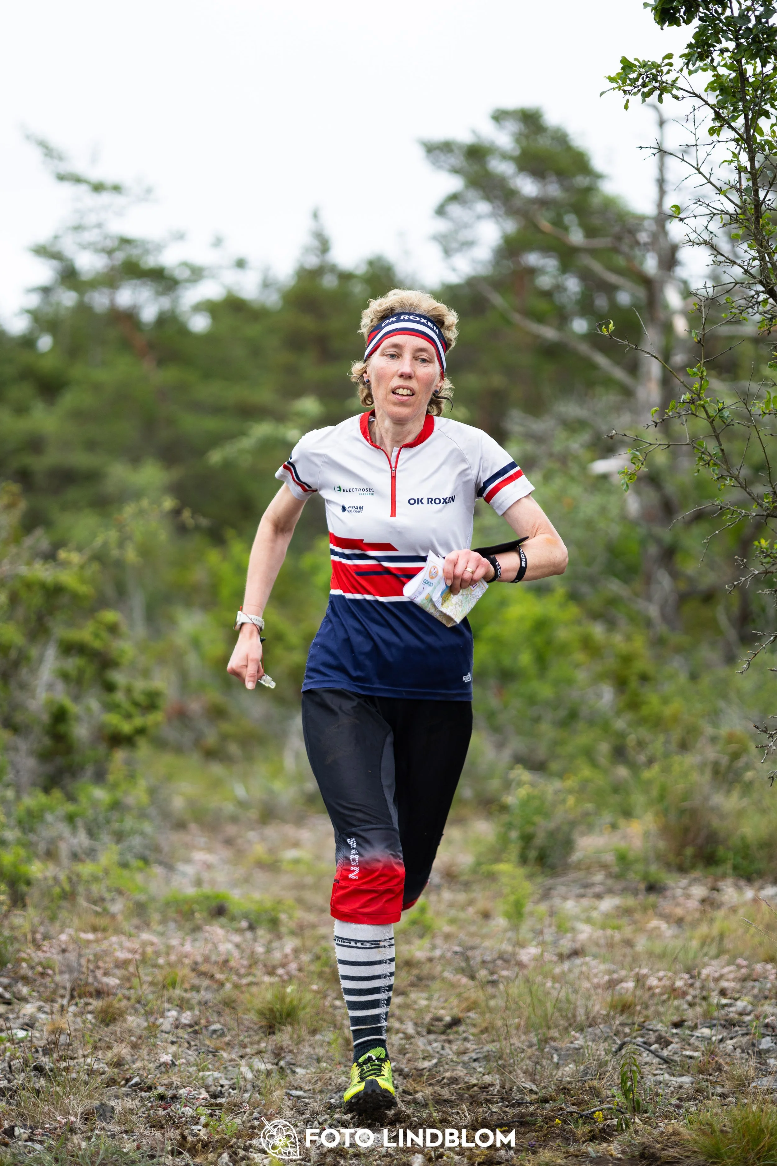 A picture from the Gotlands 3-Dagars orienteering competition